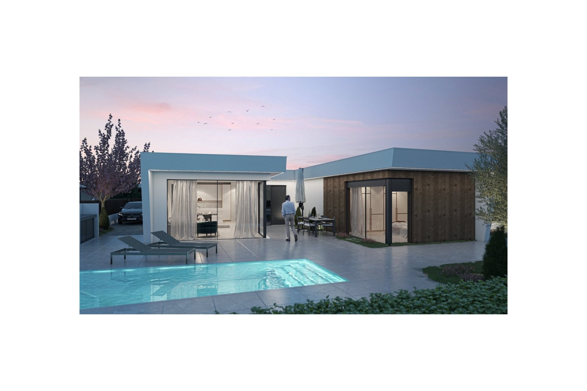 Obra nueva - Villa - BAÑOS Y MENDIGO - Altaona Golf