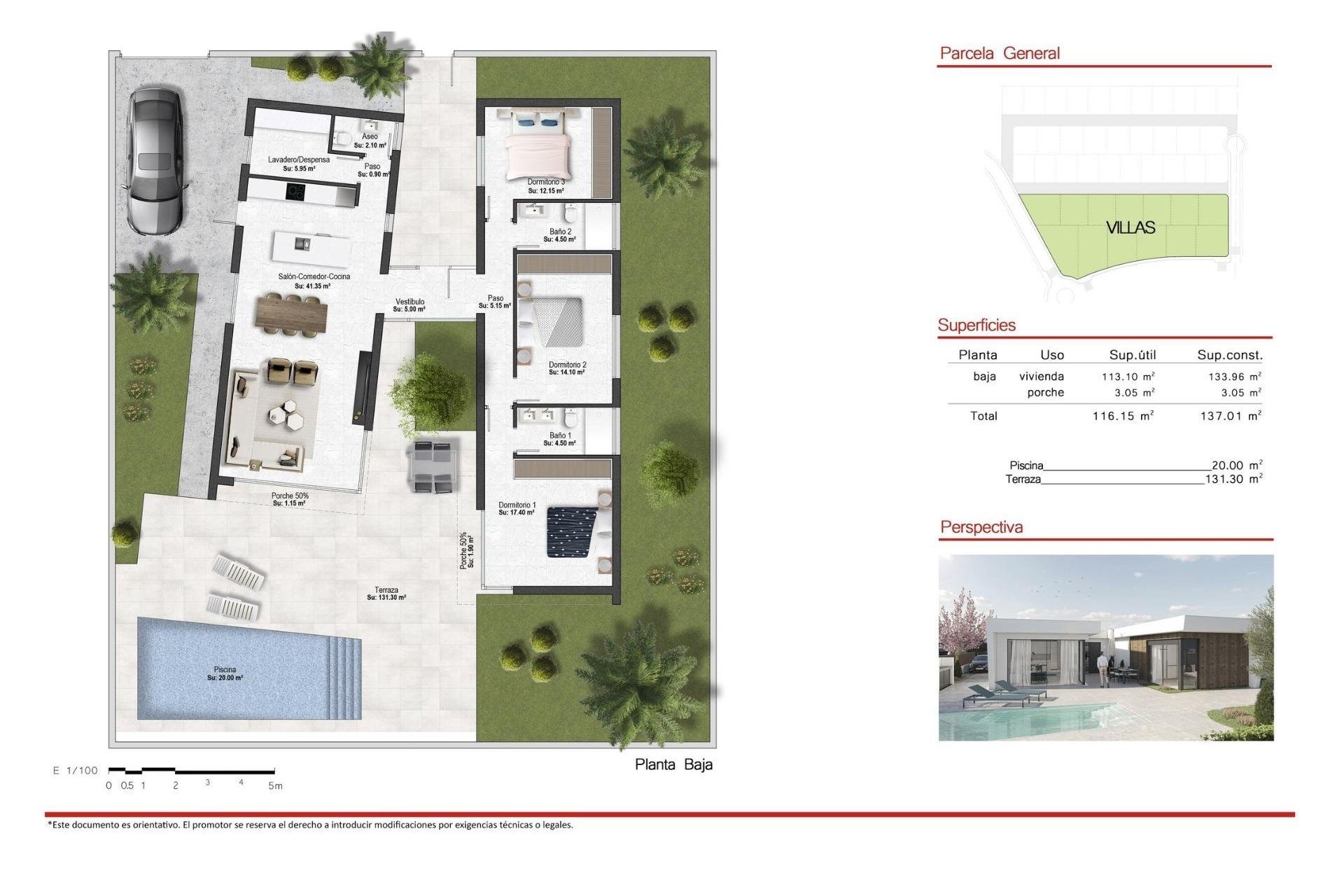 Obra nueva - Villa - BAÑOS Y MENDIGO - Altaona Golf