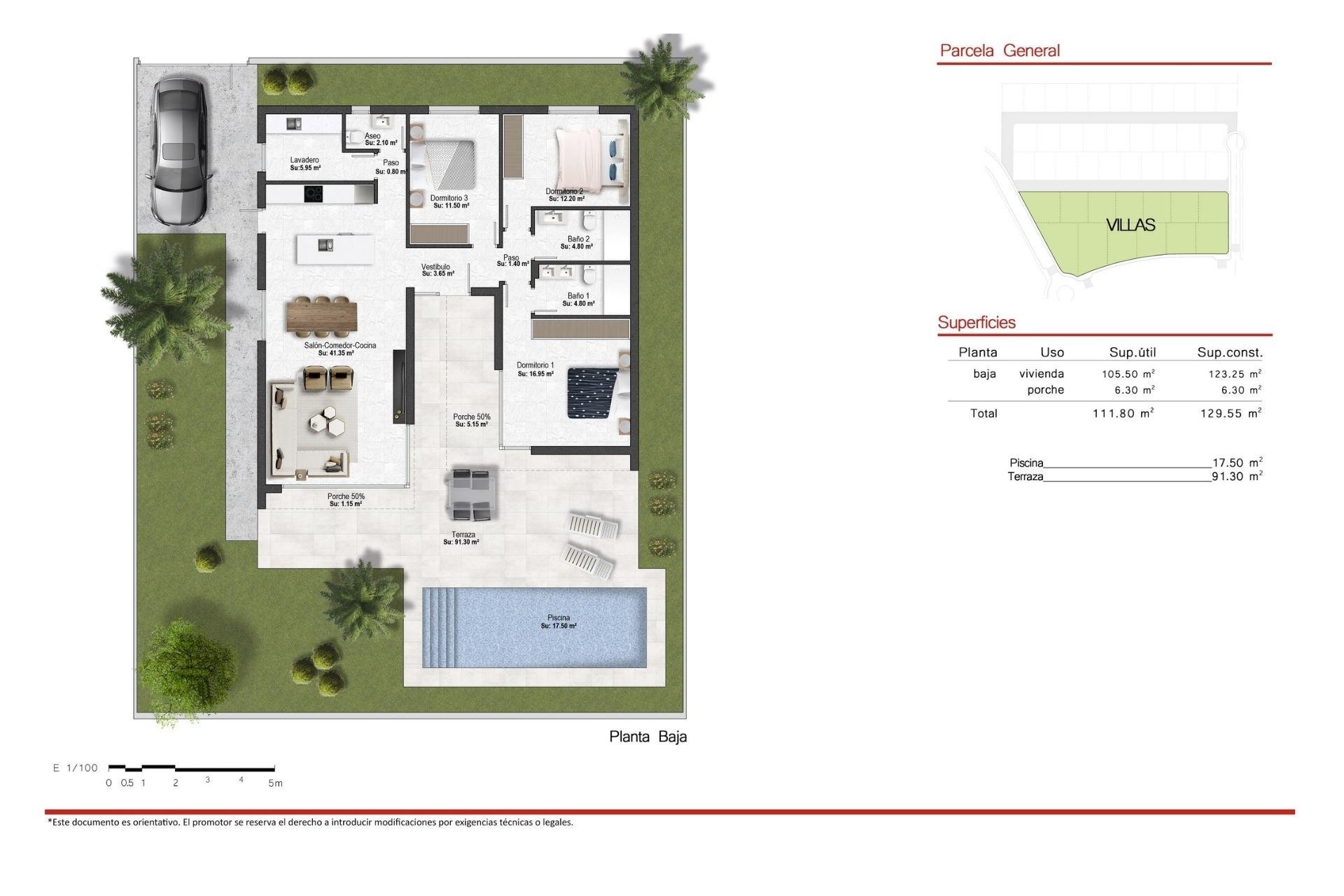 Obra nueva - Villa - BAÑOS Y MENDIGO - Altaona Golf