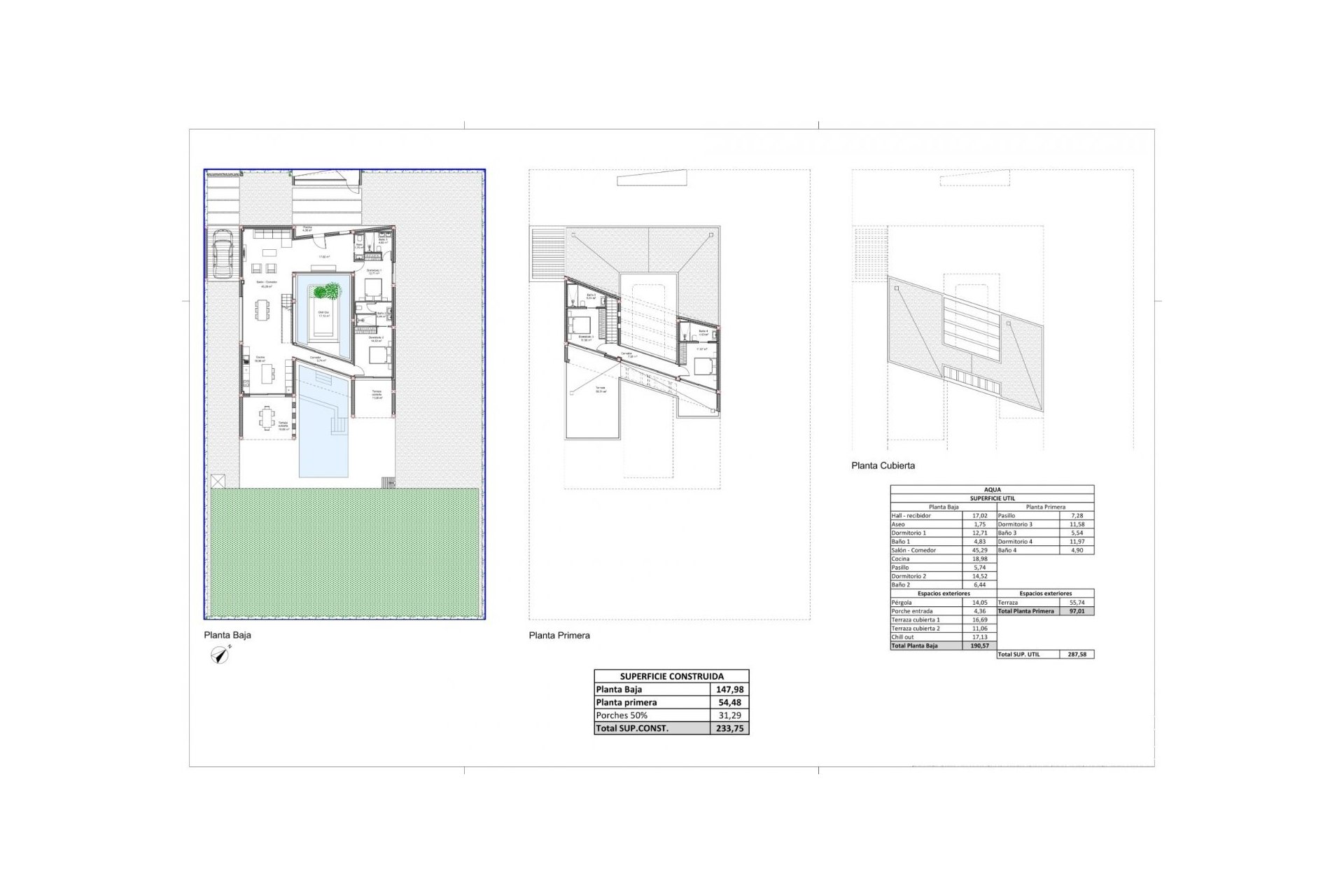 Obra nueva - Villa - BAÑOS Y MENDIGO - Altaona Golf