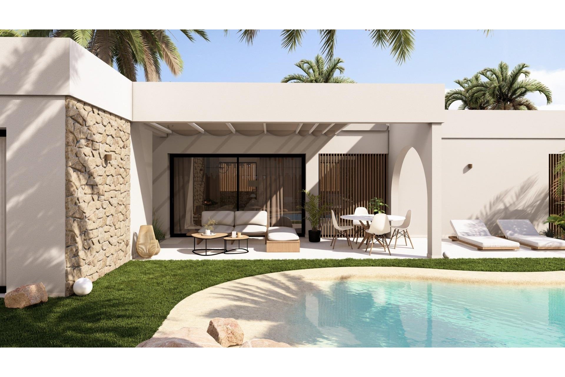 Obra nueva - Villa - BAÑOS Y MENDIGO - Altaona Golf