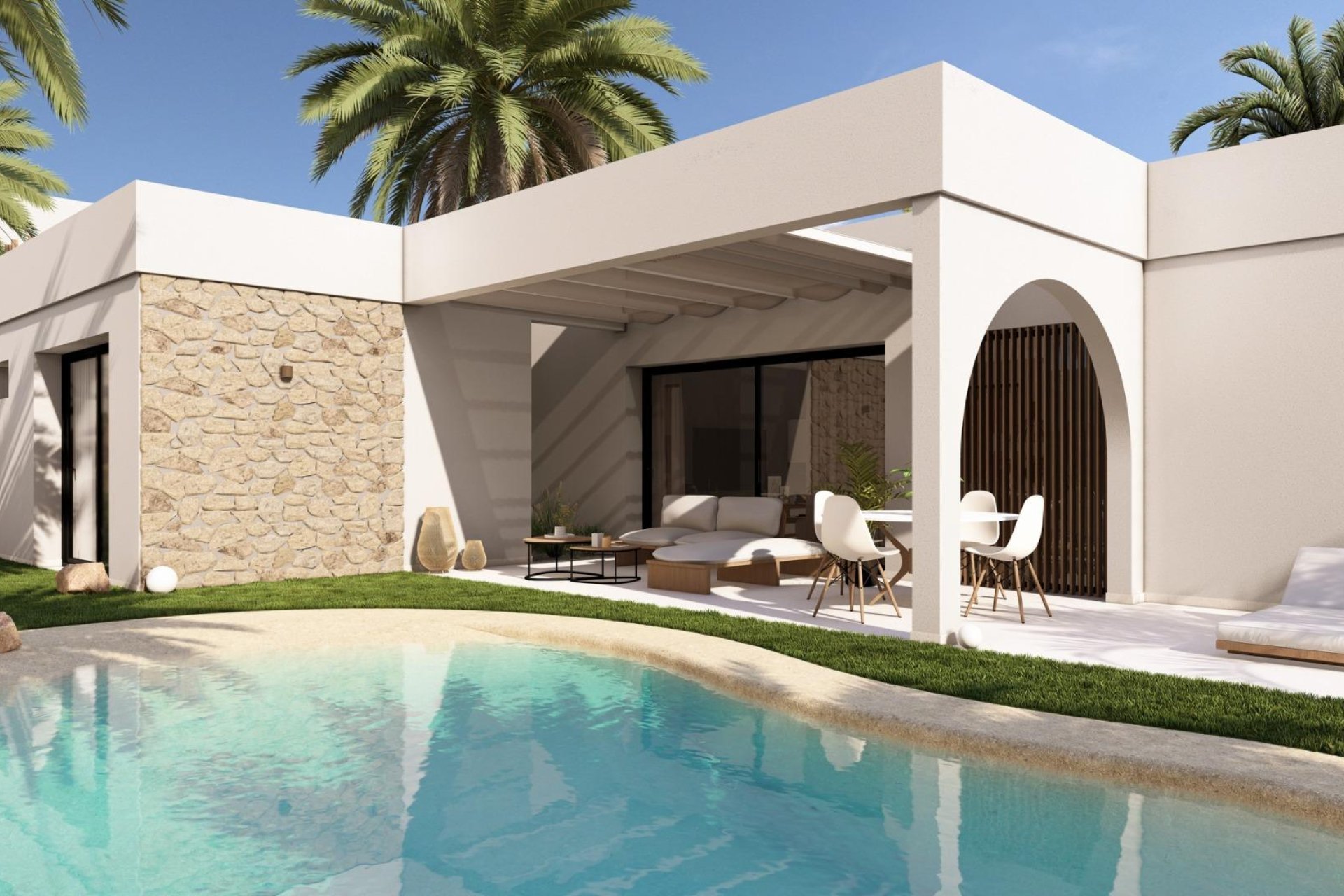 Obra nueva - Villa - BAÑOS Y MENDIGO - Altaona Golf