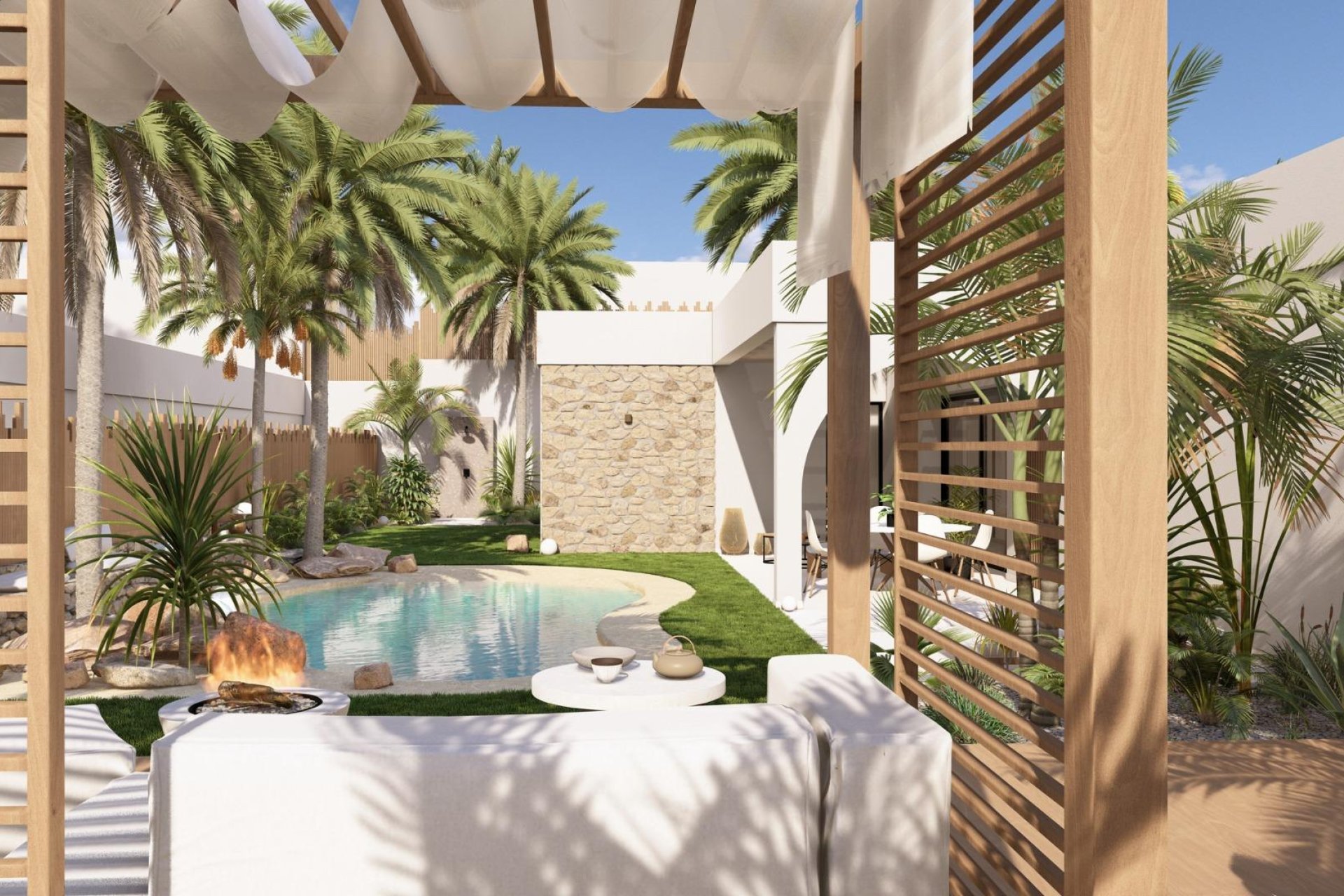 Obra nueva - Villa - BAÑOS Y MENDIGO - Altaona Golf