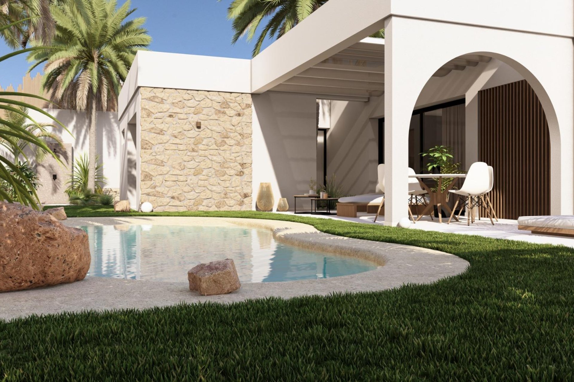 Obra nueva - Villa - BAÑOS Y MENDIGO - Altaona Golf