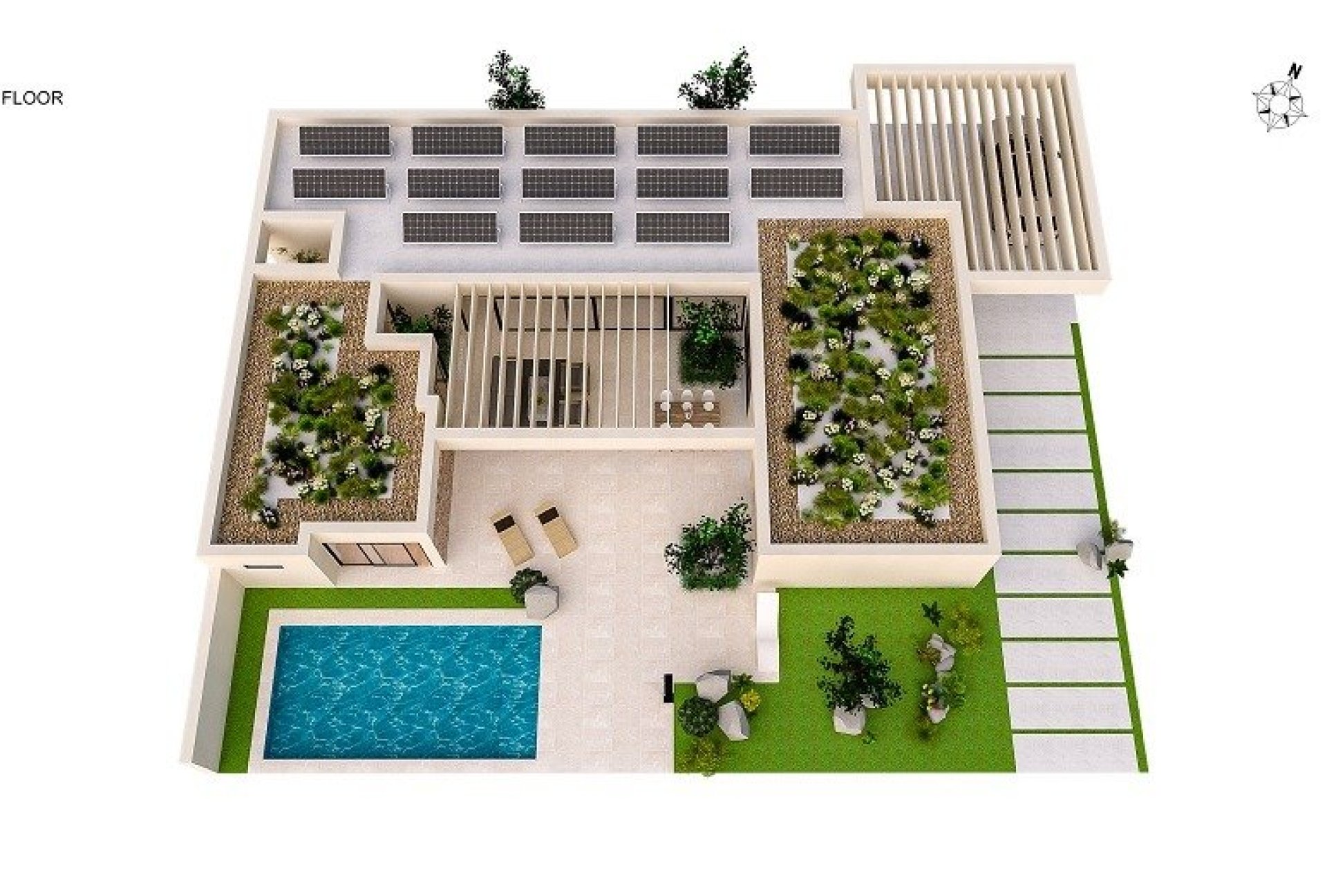 Obra nueva - Villa - BAÑOS Y MENDIGO - Altaona Golf