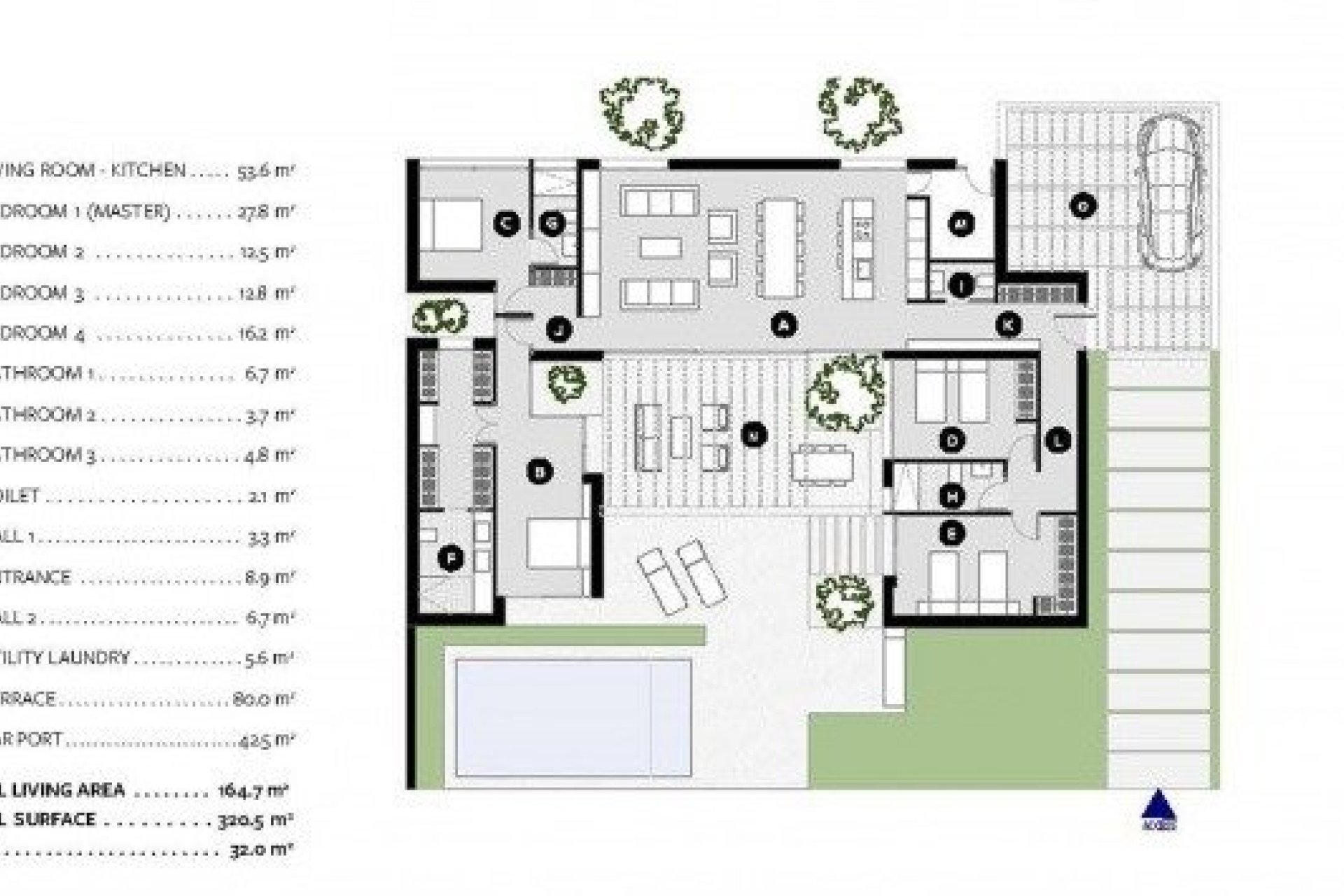 Obra nueva - Villa - BAÑOS Y MENDIGO - Altaona Golf