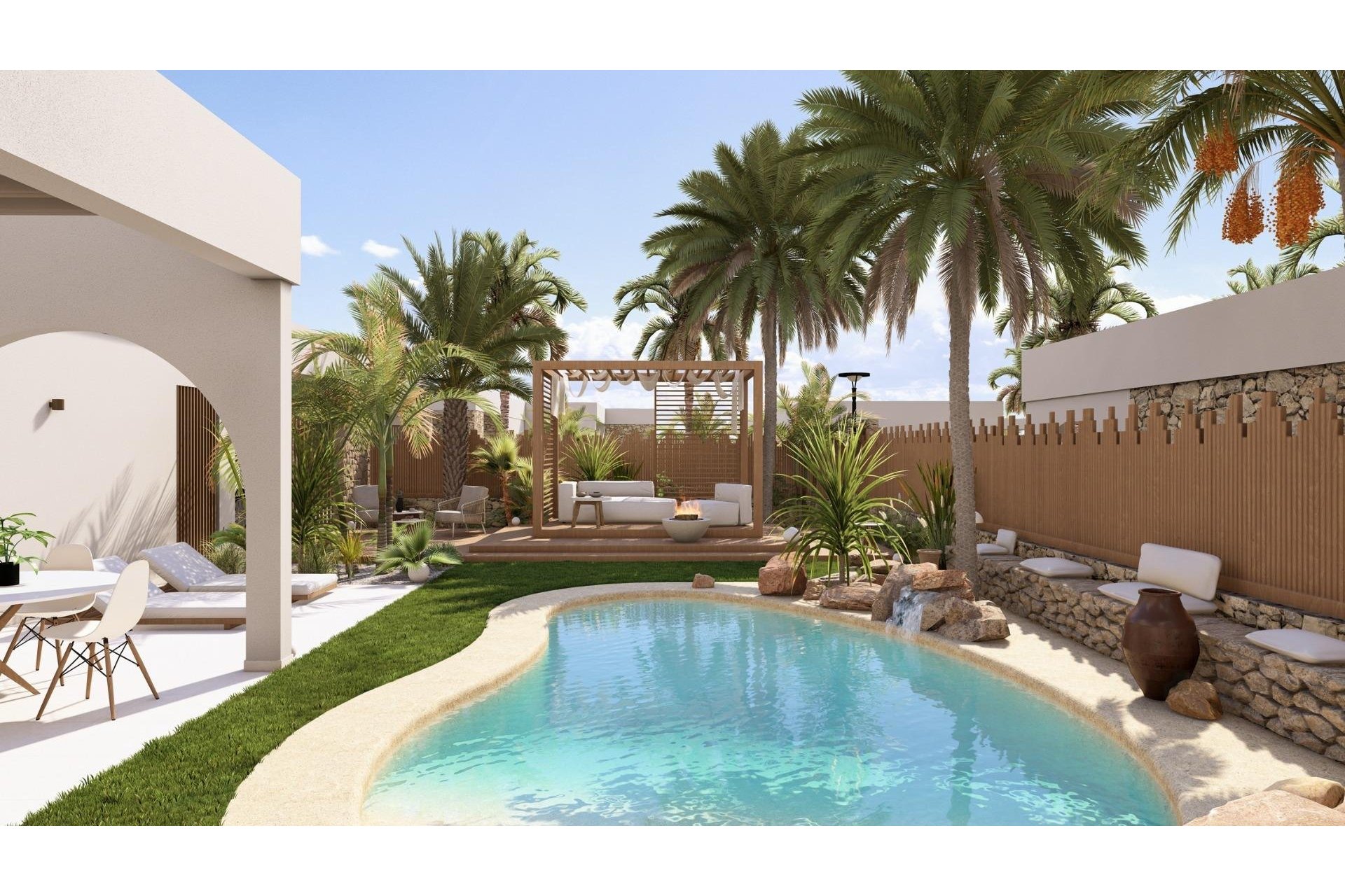 Obra nueva - Villa - BAÑOS Y MENDIGO - Altaona Golf