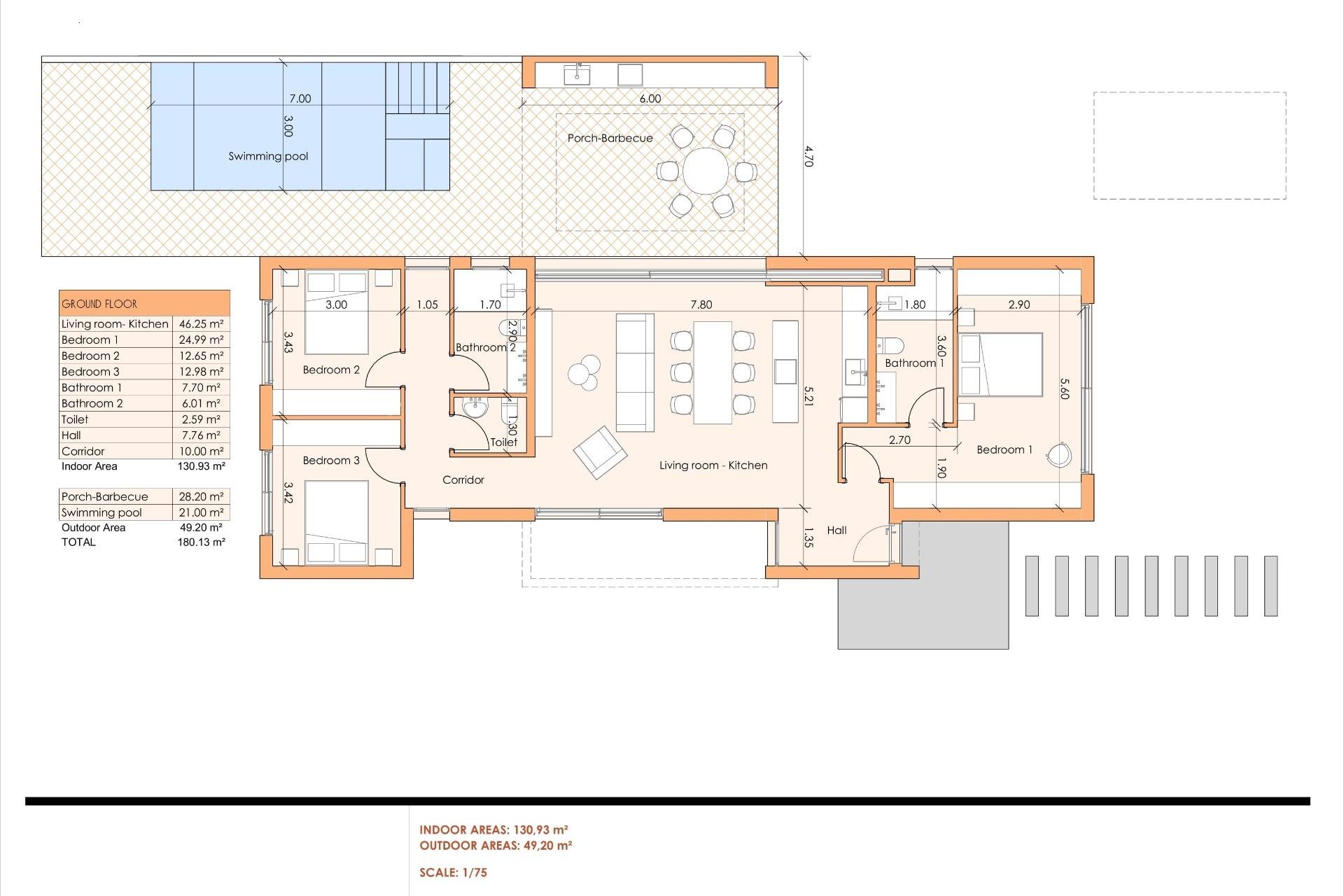 Obra nueva - Villa - BAÑOS Y MENDIGO - Altaona Golf