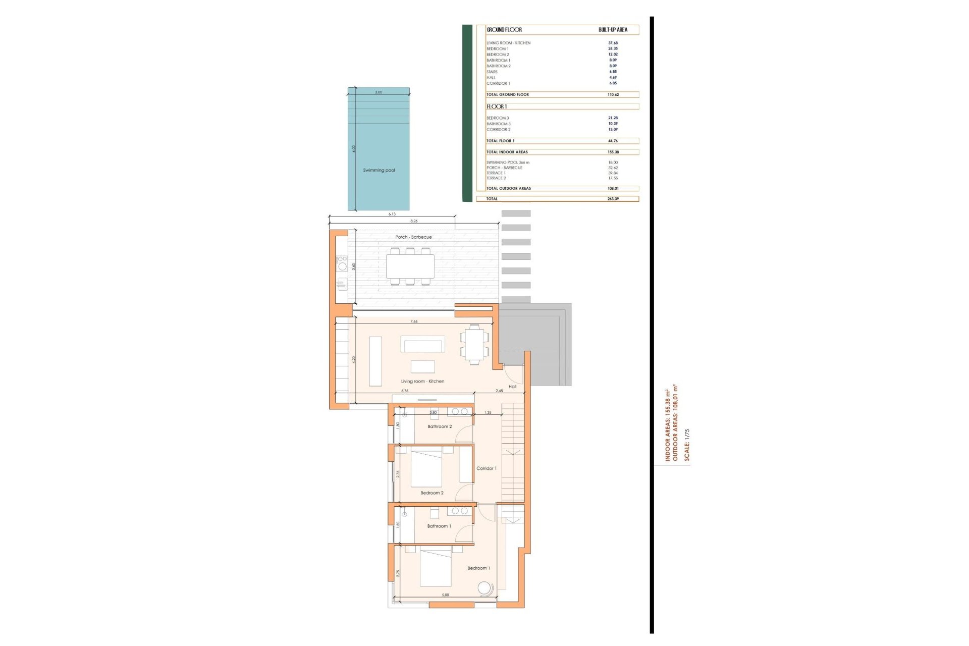 Obra nueva - Villa - BAÑOS Y MENDIGO - Altaona Golf