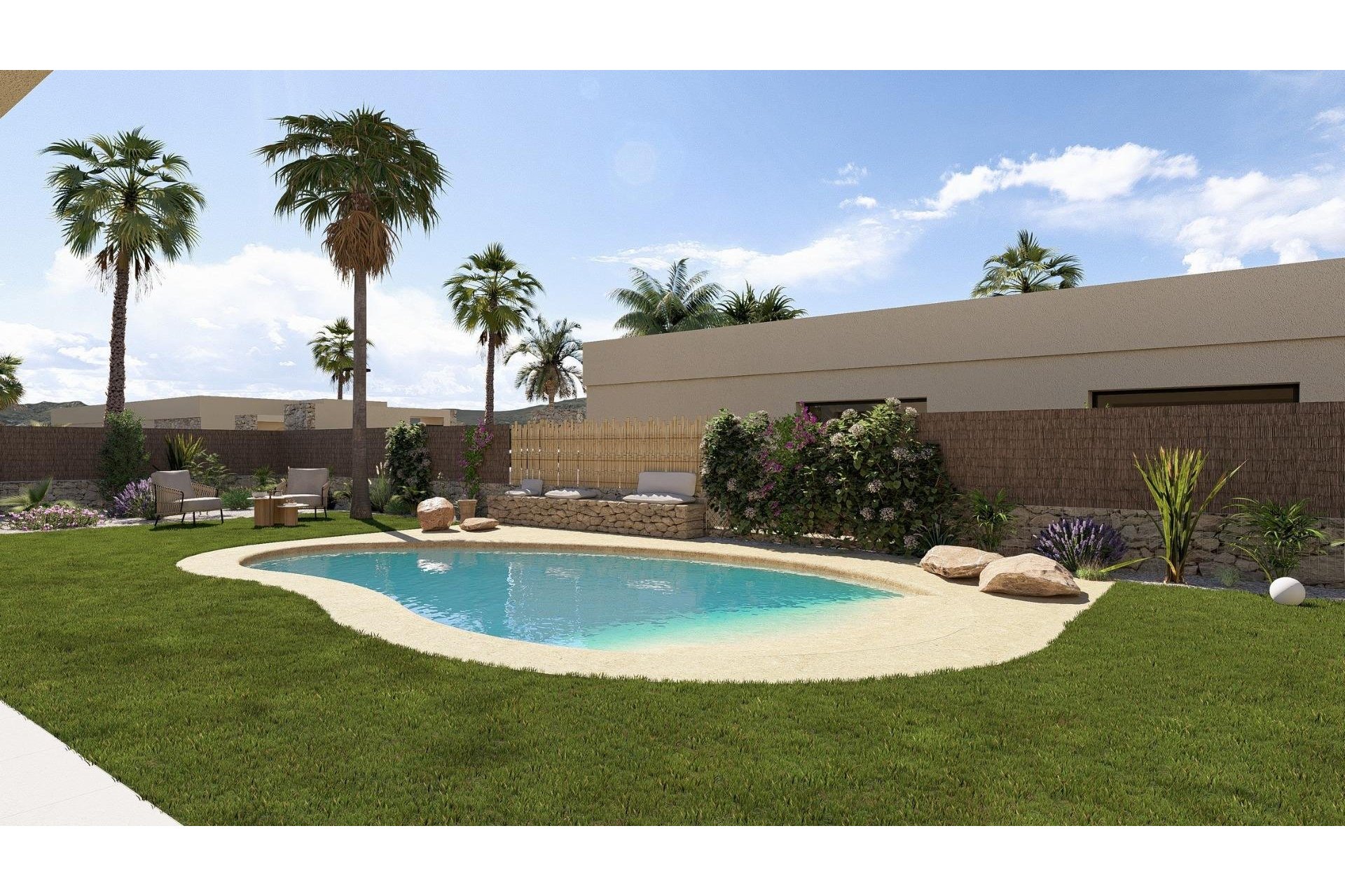 Obra nueva - Villa - BAÑOS Y MENDIGO - Altaona Golf