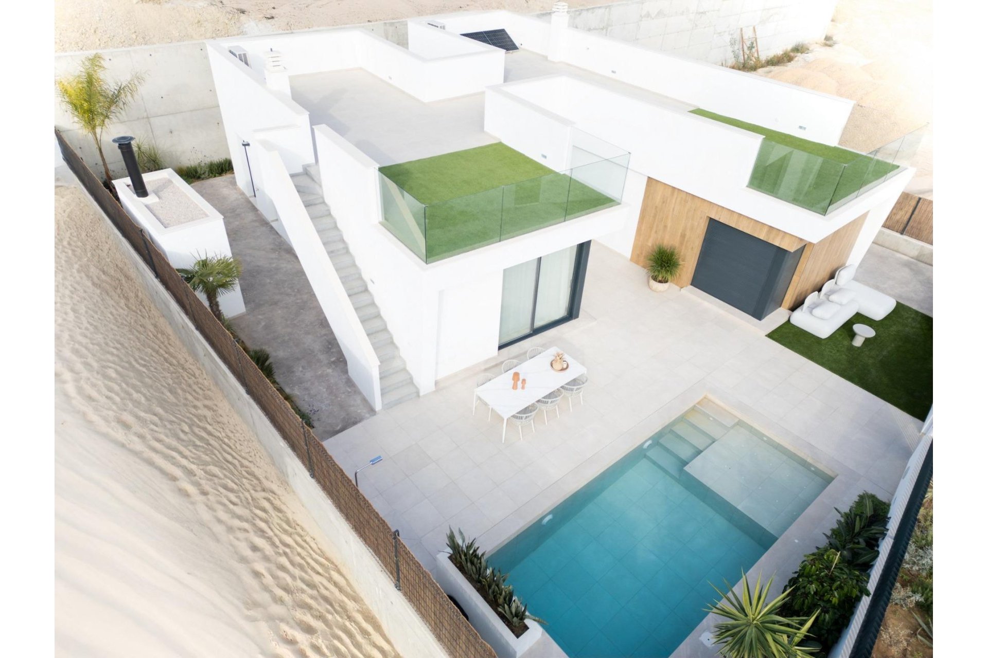 Obra nueva - Villa - BAÑOS Y MENDIGO - Altaona Golf