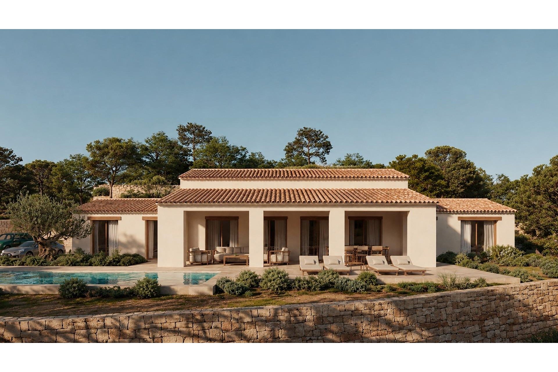 Obra nueva - Villa - Benissa - Serrallonga