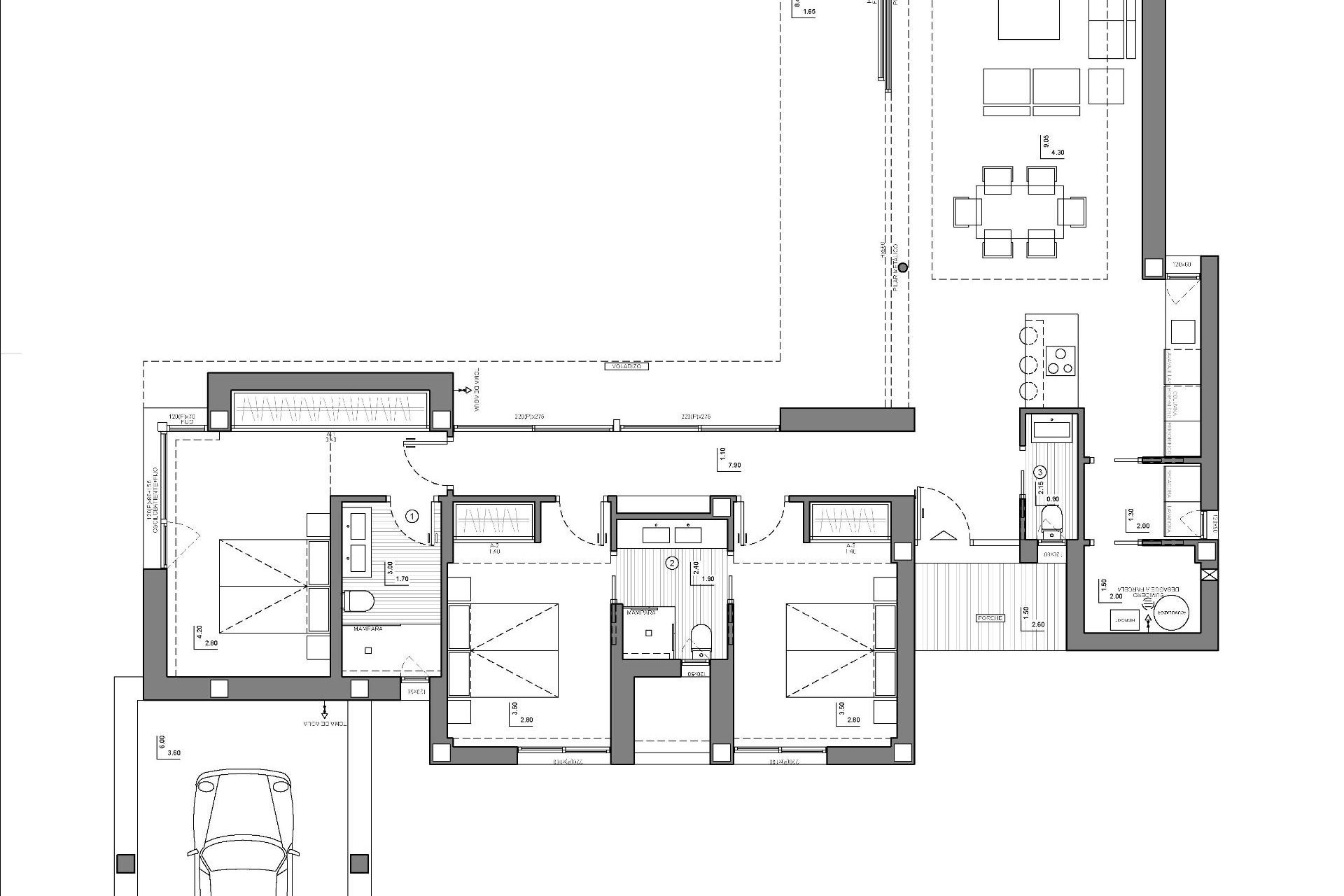 Obra nueva - Villa - Benitachell - Cumbre del Sol