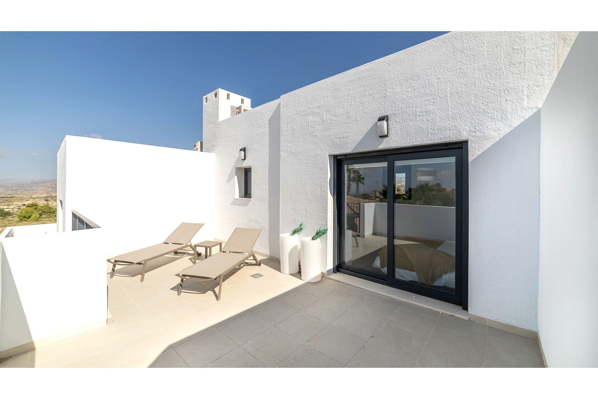 Obra nueva - Villa - Busot, zona Bonalba Golf (Alicante) - Spain