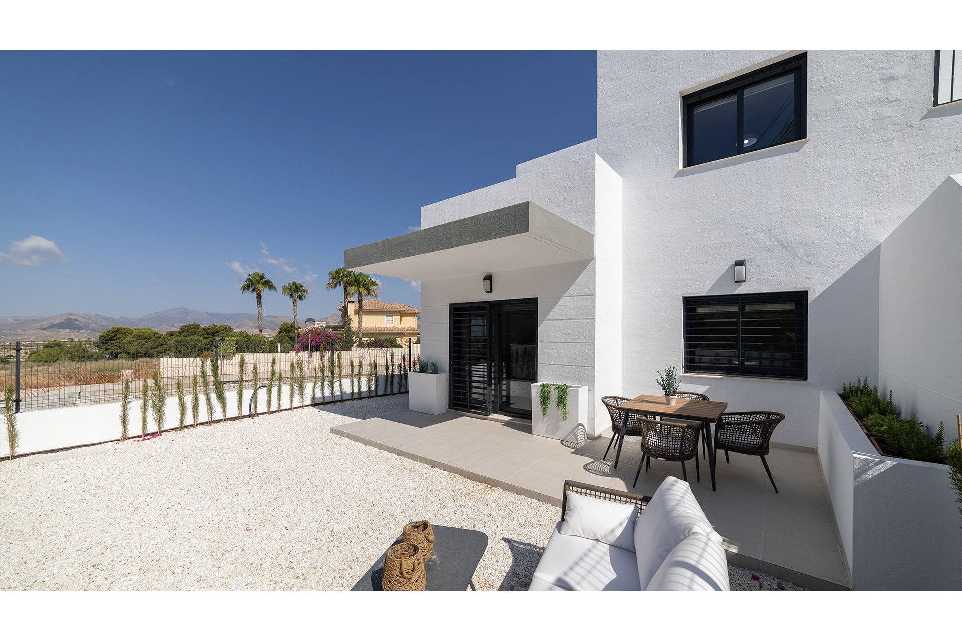 Obra nueva - Villa - Busot, zona Bonalba Golf (Alicante) - Spain
