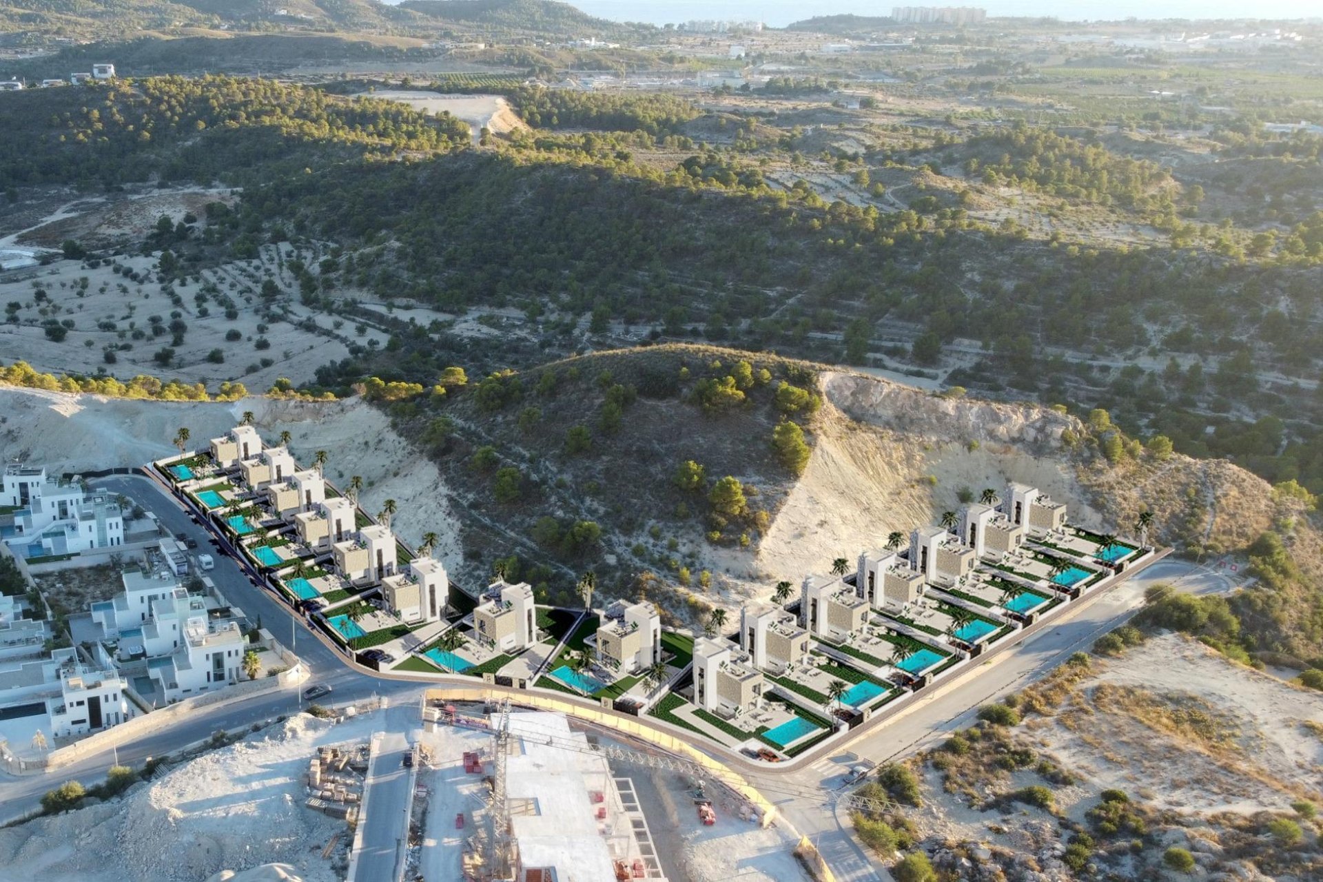 Obra nueva - Villa - Finestrat - Balcon de finestrat