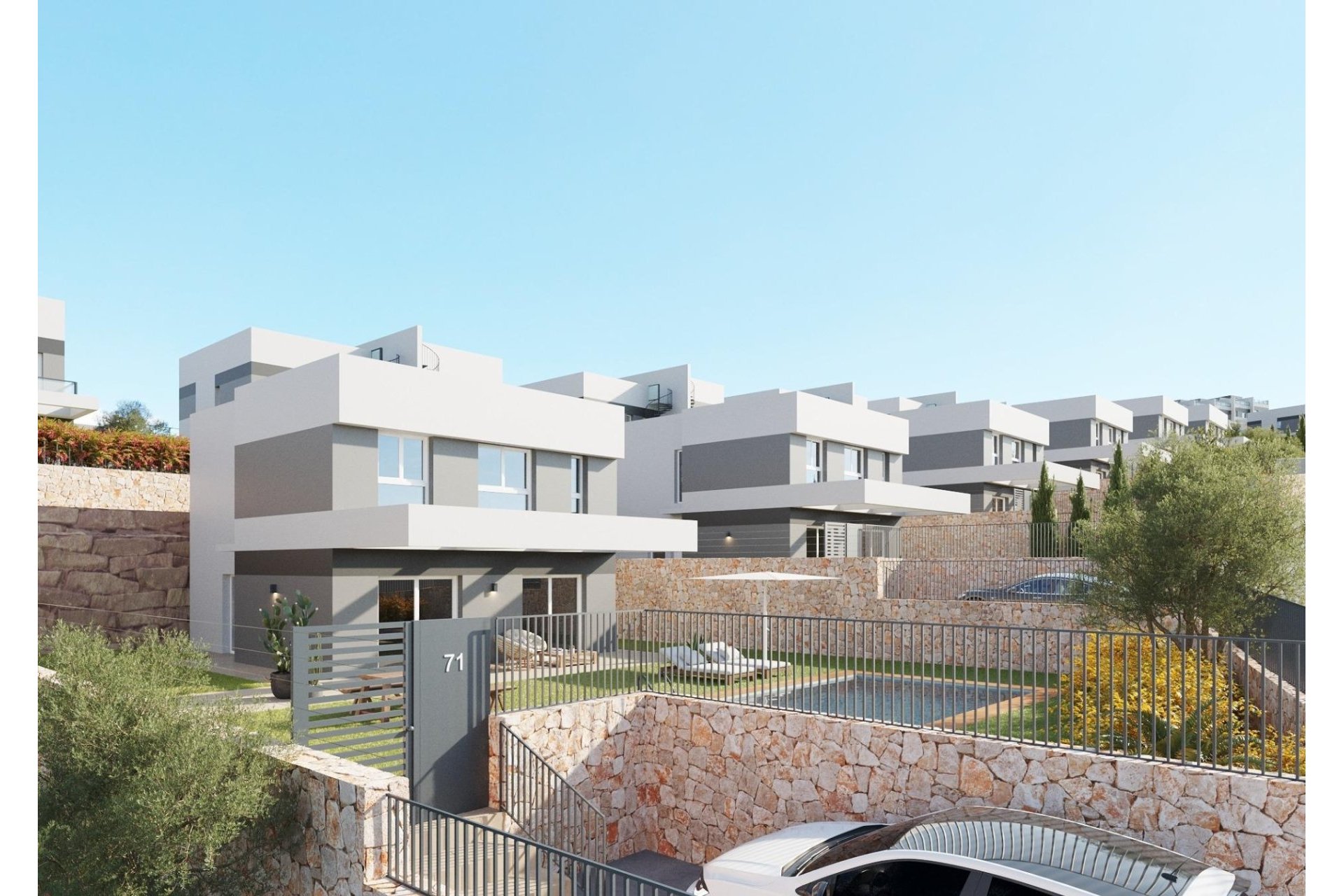 Obra nueva - Villa - Finestrat - Balcon de finestrat