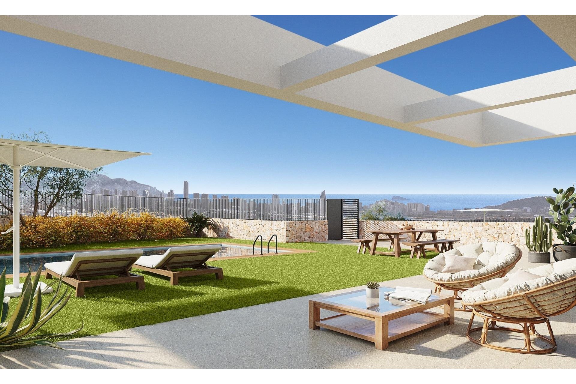 Obra nueva - Villa - Finestrat - Balcon de finestrat