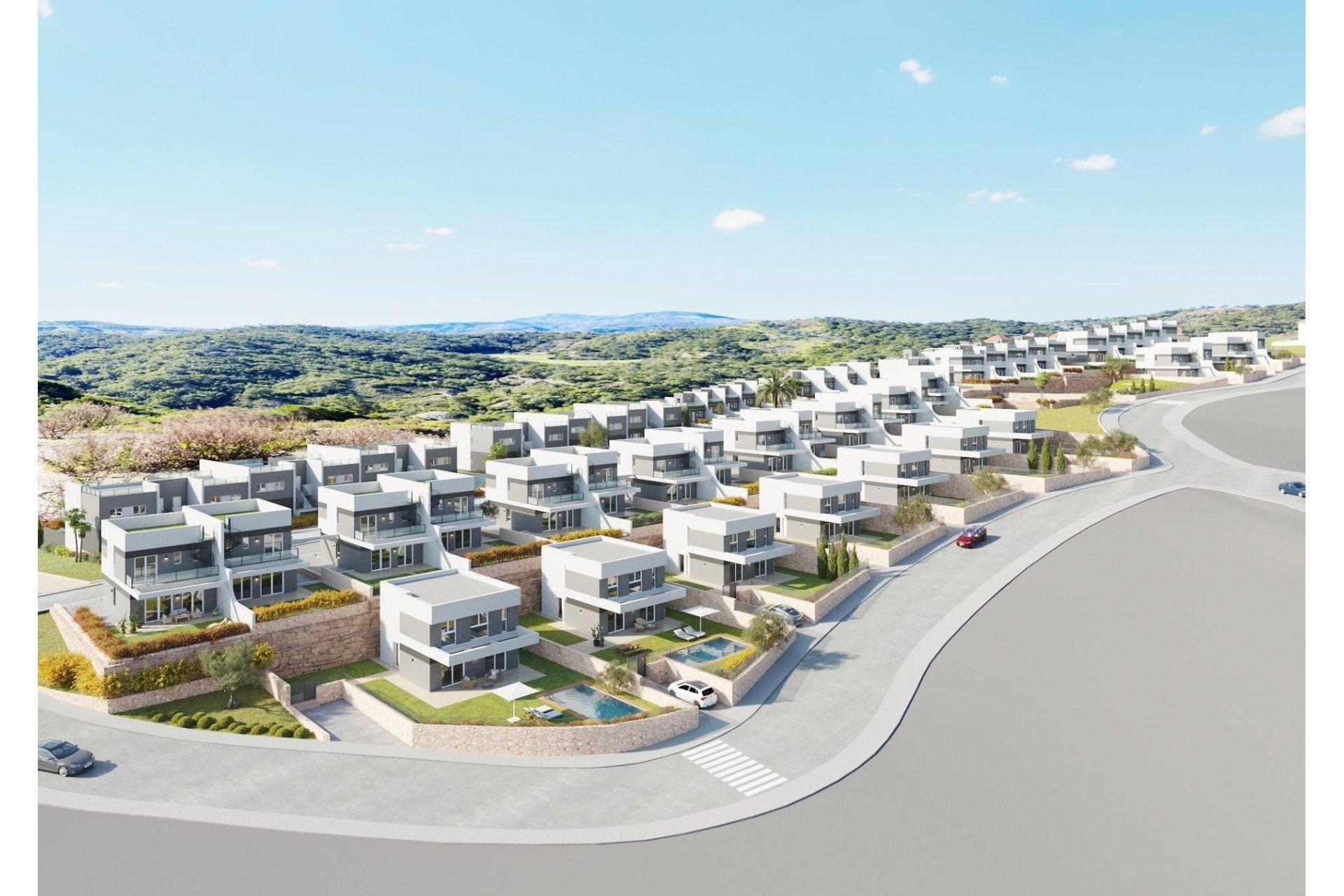 Obra nueva - Villa - Finestrat - Balcon de finestrat