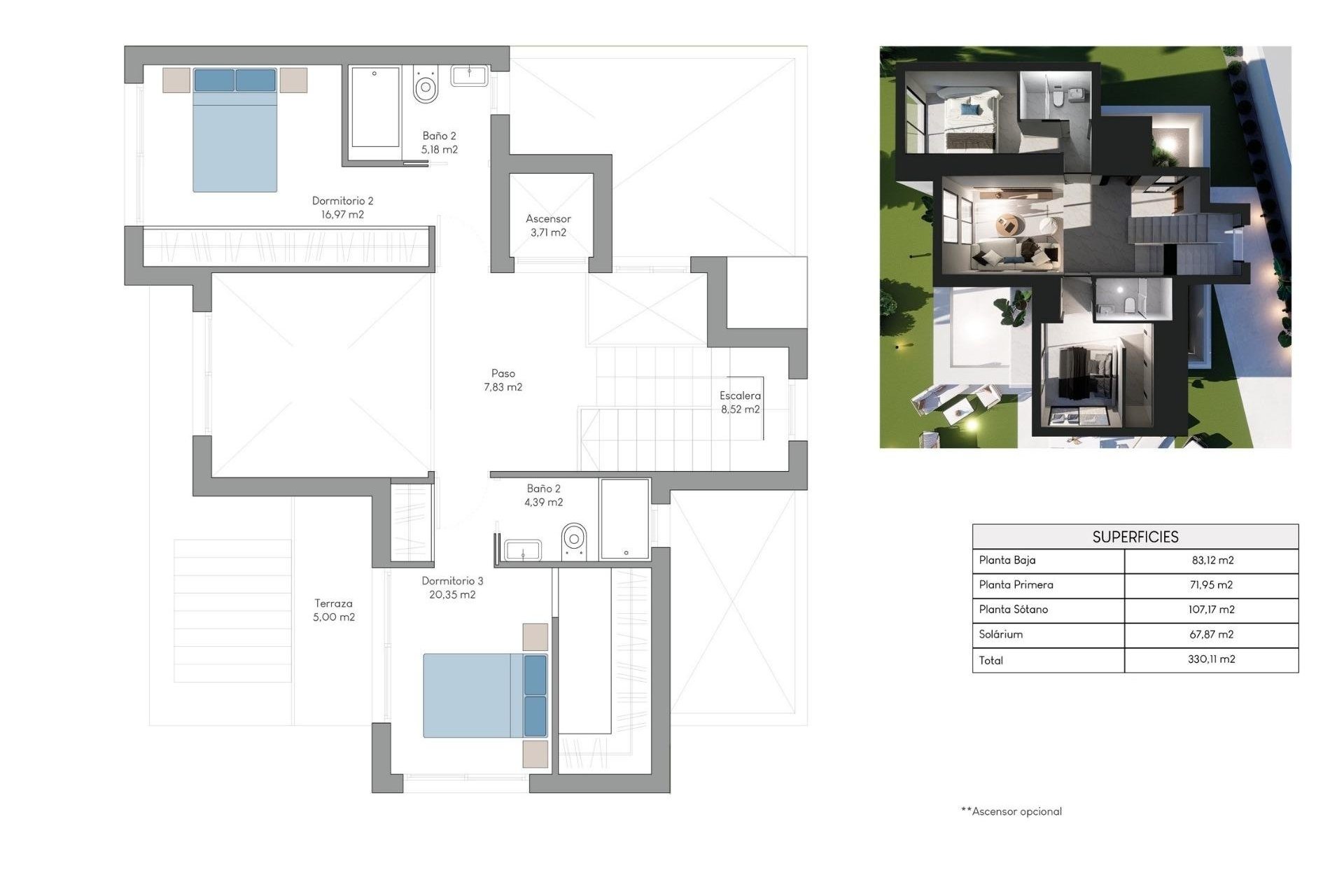 Obra nueva - Villa - Finestrat - Balcon de finestrat