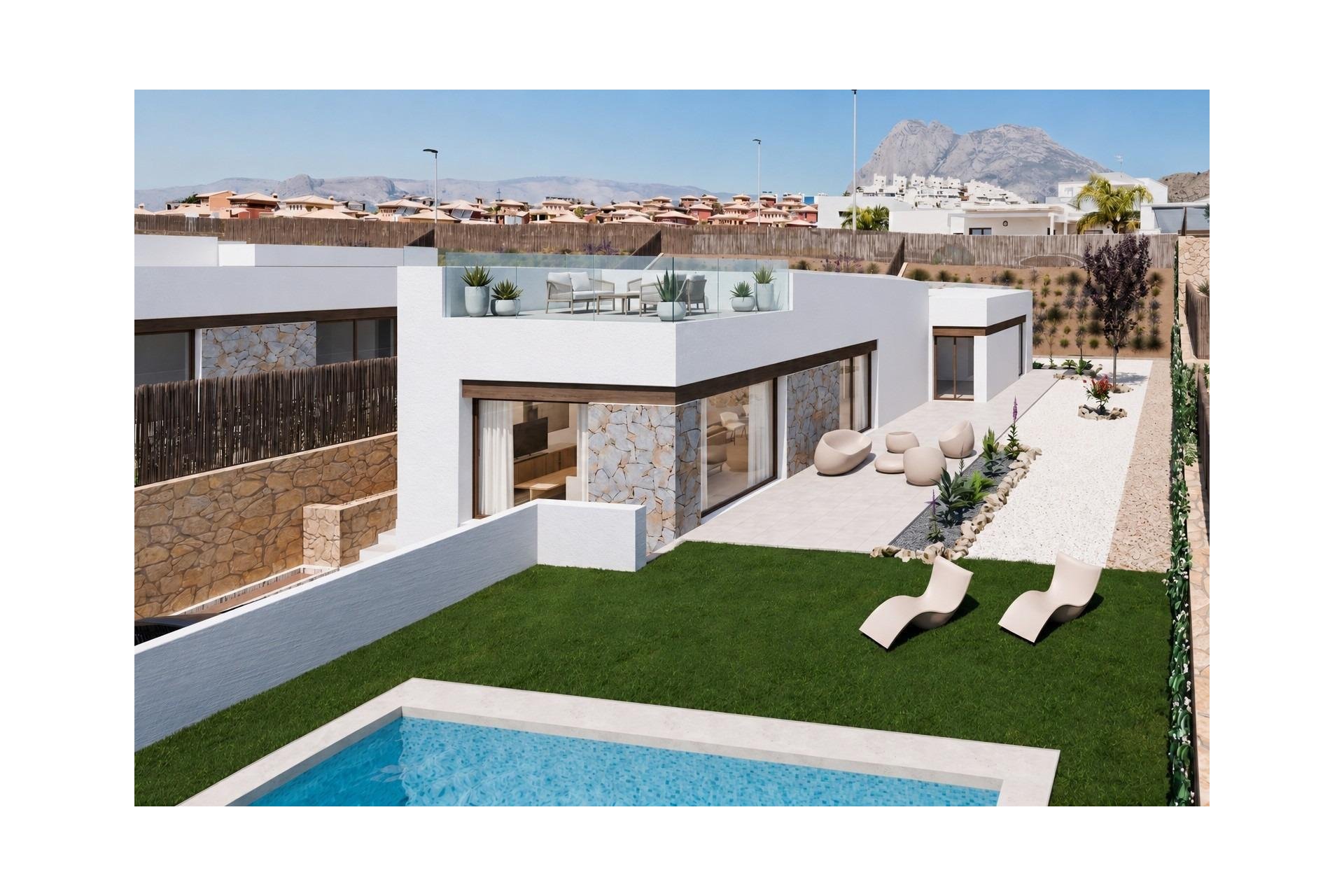 Obra nueva - Villa - Finestrat - Balcon de finestrat
