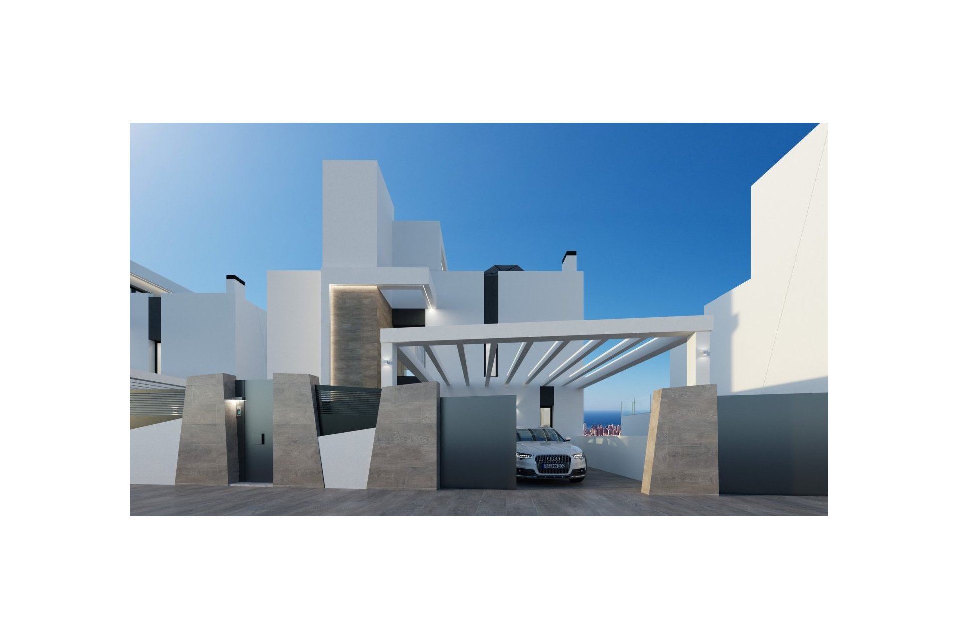 Obra nueva - Villa - Finestrat - Campana garden