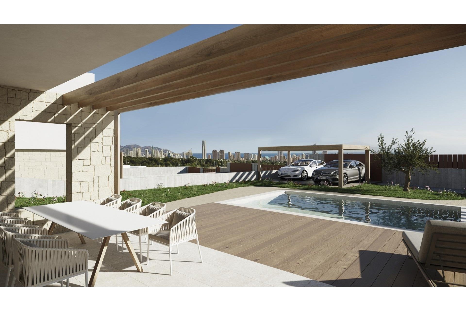 Obra nueva - Villa - Finestrat - Campana garden