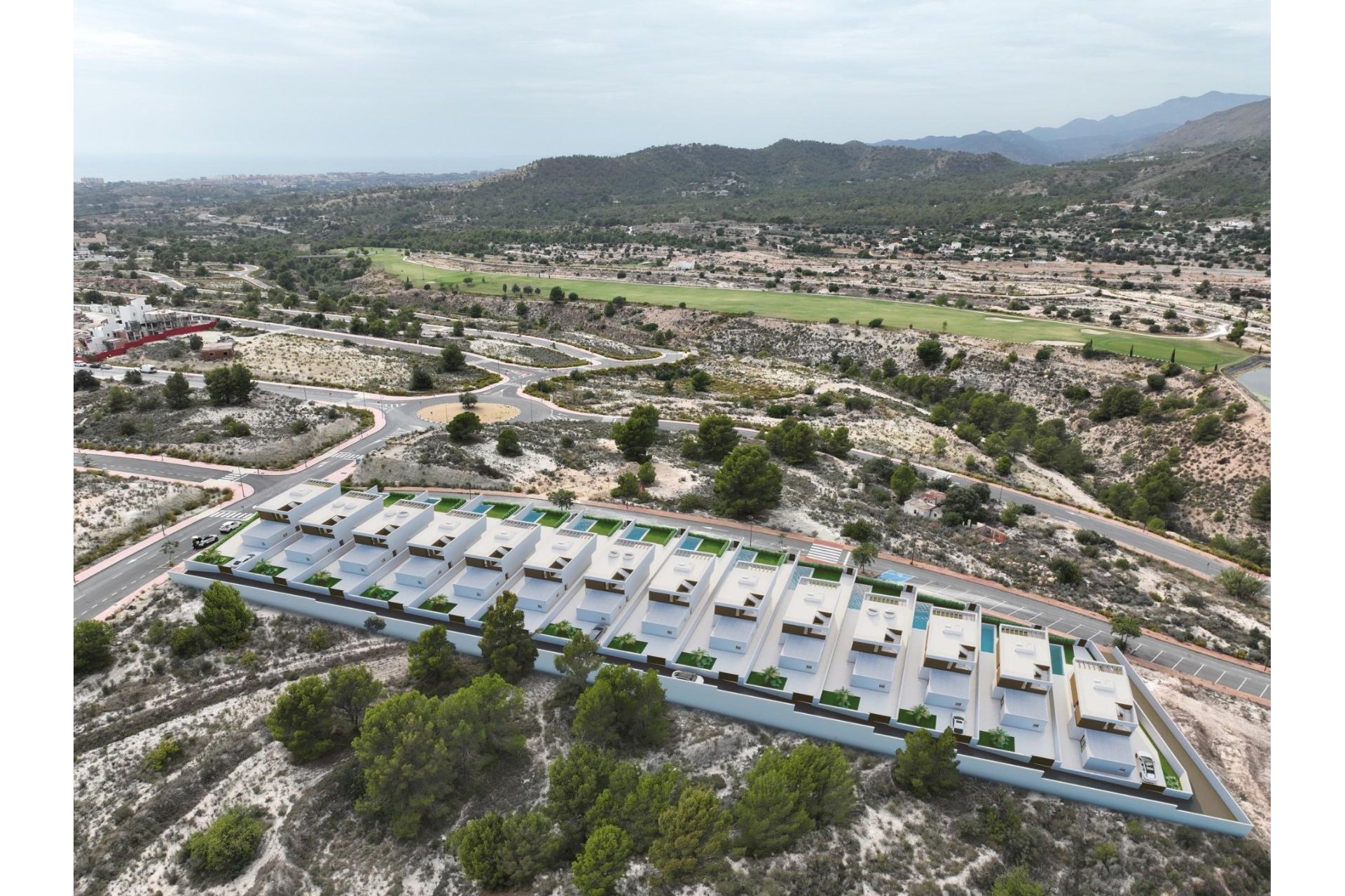 Obra nueva - Villa - Finestrat - Puig Campana Golf