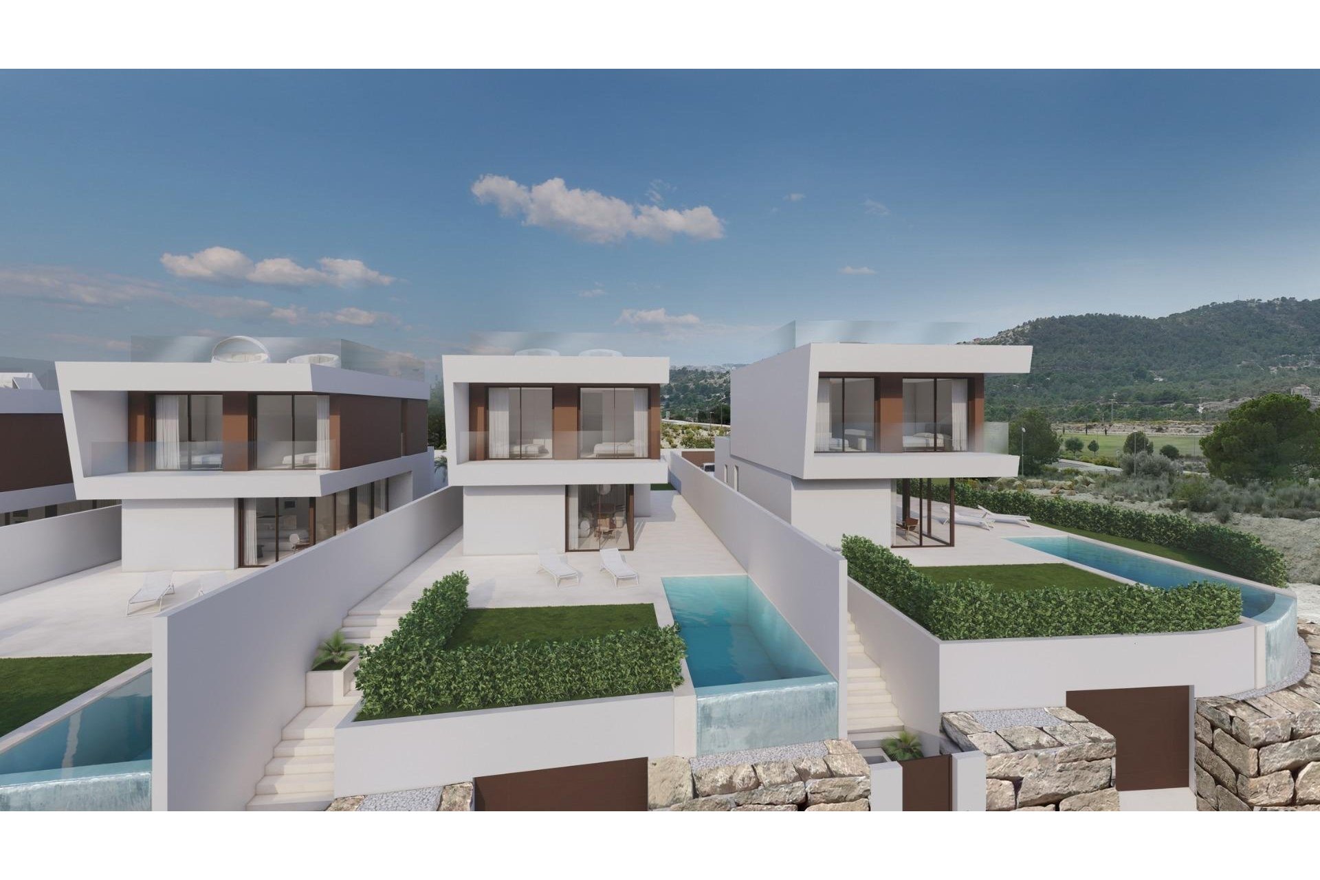 Obra nueva - Villa - Finestrat - Puig Campana Golf