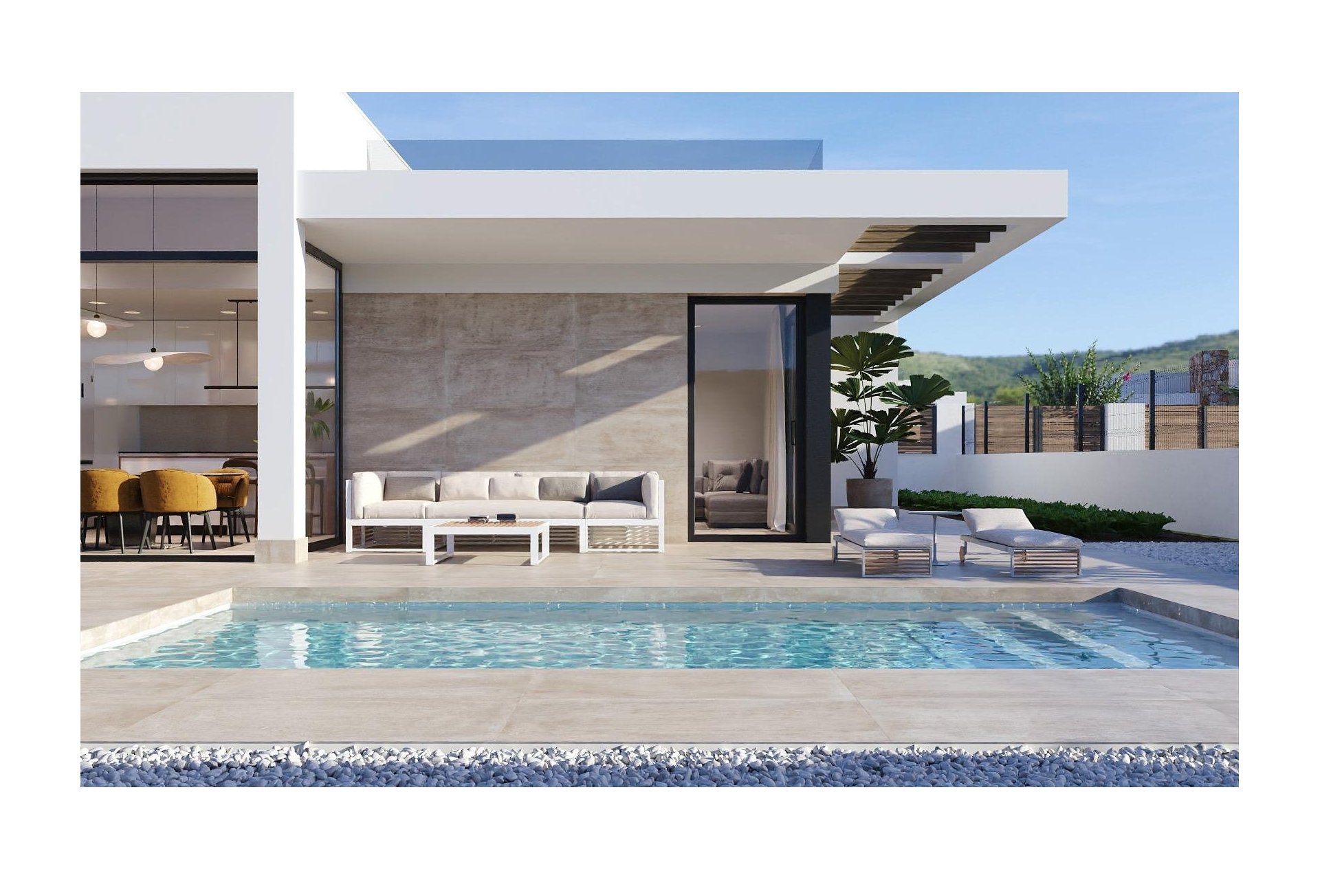 Obra nueva - Villa - Fuente Álamo - Hacienda del Alamo