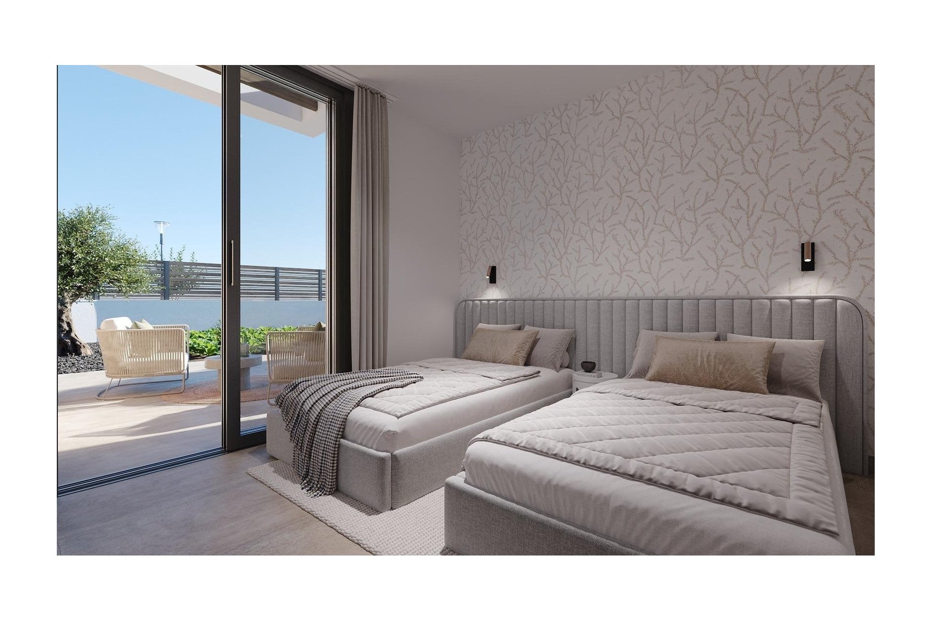 Obra nueva - Villa - Fuente Álamo - Hacienda del Alamo