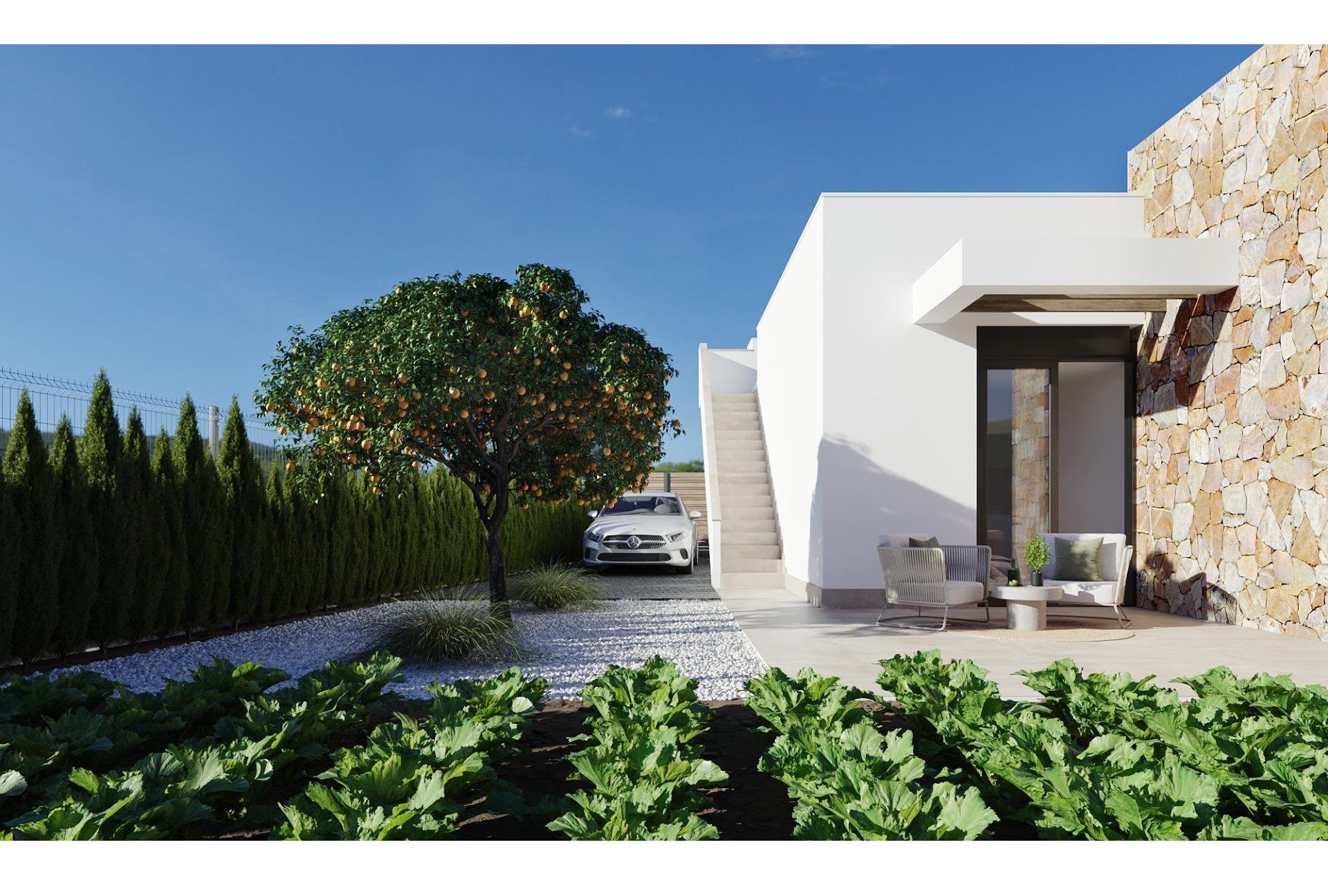 Obra nueva - Villa - Fuente Álamo - Hacienda del Alamo