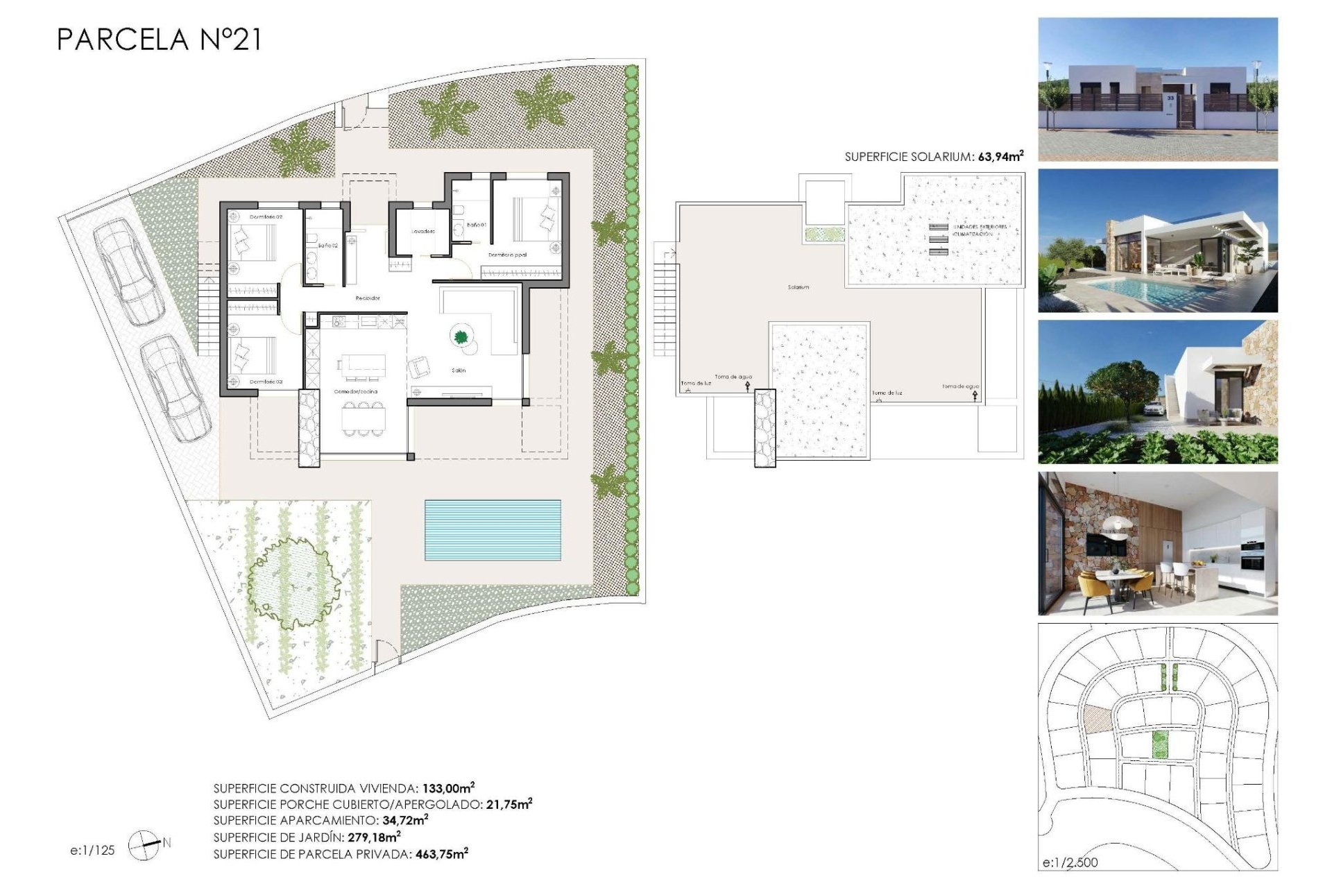 Obra nueva - Villa - Fuente Álamo - Hacienda del Alamo