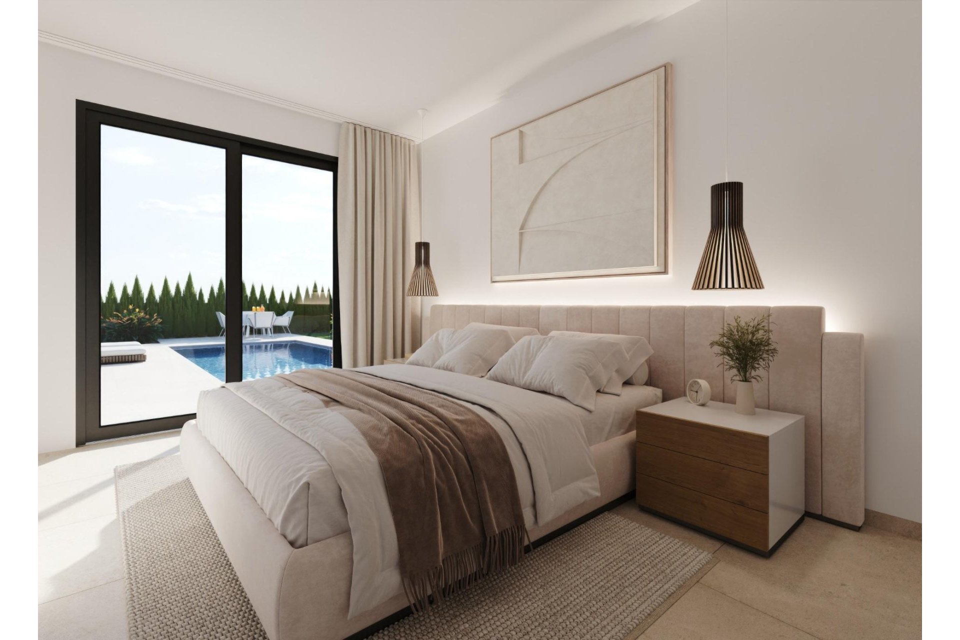 Obra nueva - Villa - Fuente Álamo - Hacienda del Alamo