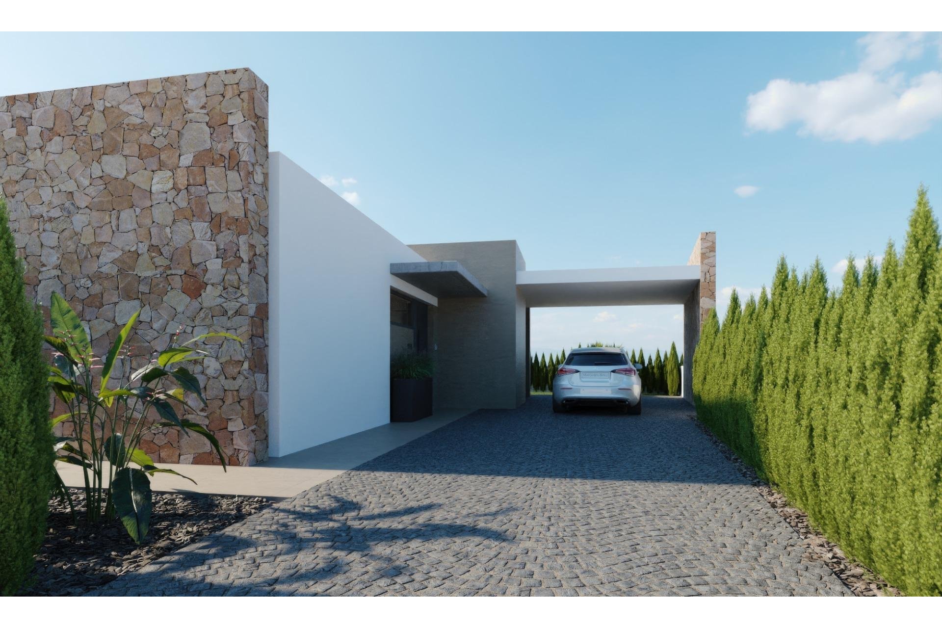 Obra nueva - Villa - Fuente Álamo - Hacienda del Alamo