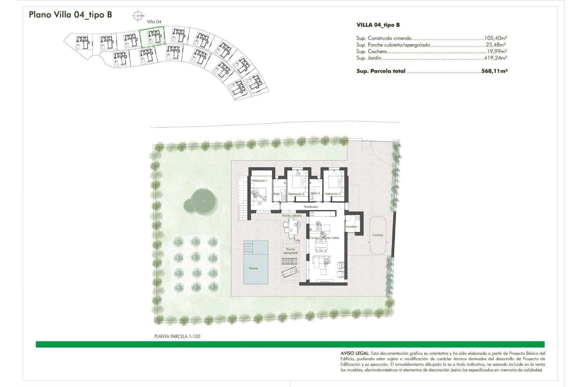 Obra nueva - Villa - Fuente Álamo - Hacienda del Alamo
