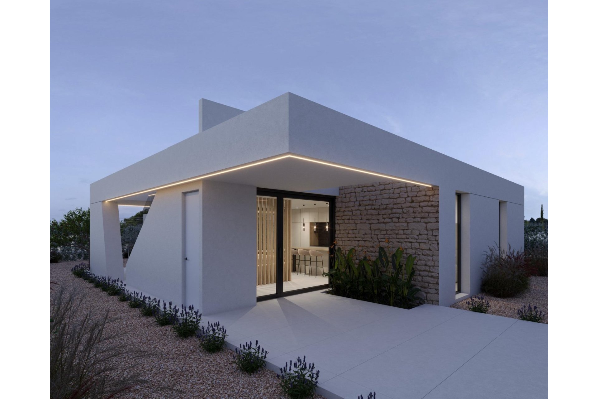 Obra nueva - Villa - Fuente Álamo - Hacienda del Alamo