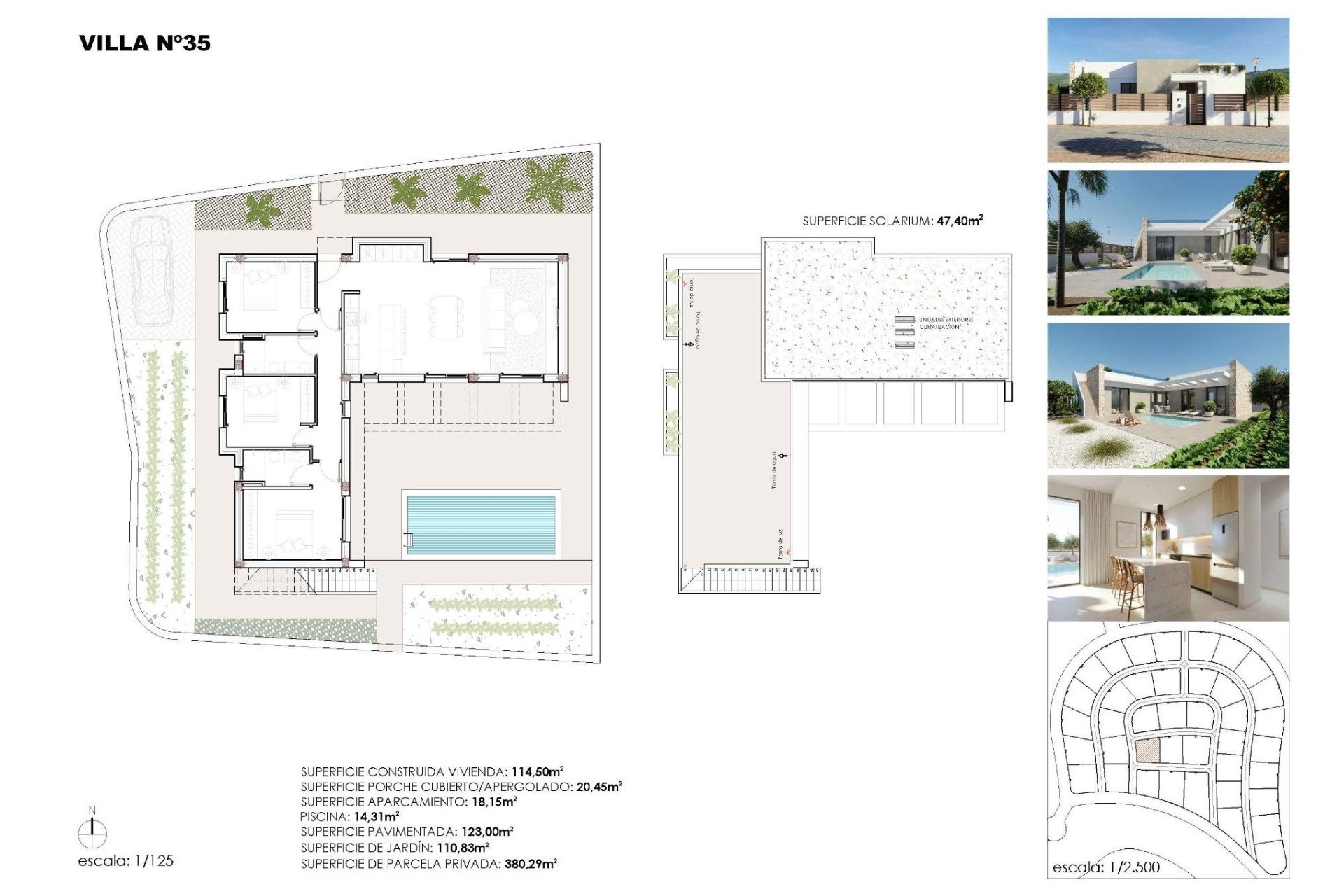 Obra nueva - Villa - Fuente Álamo - Hacienda del Alamo