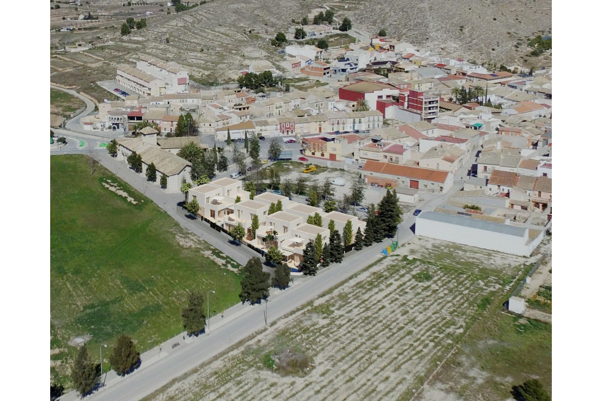 Obra nueva - Villa - Hondón de las Nieves - Centro