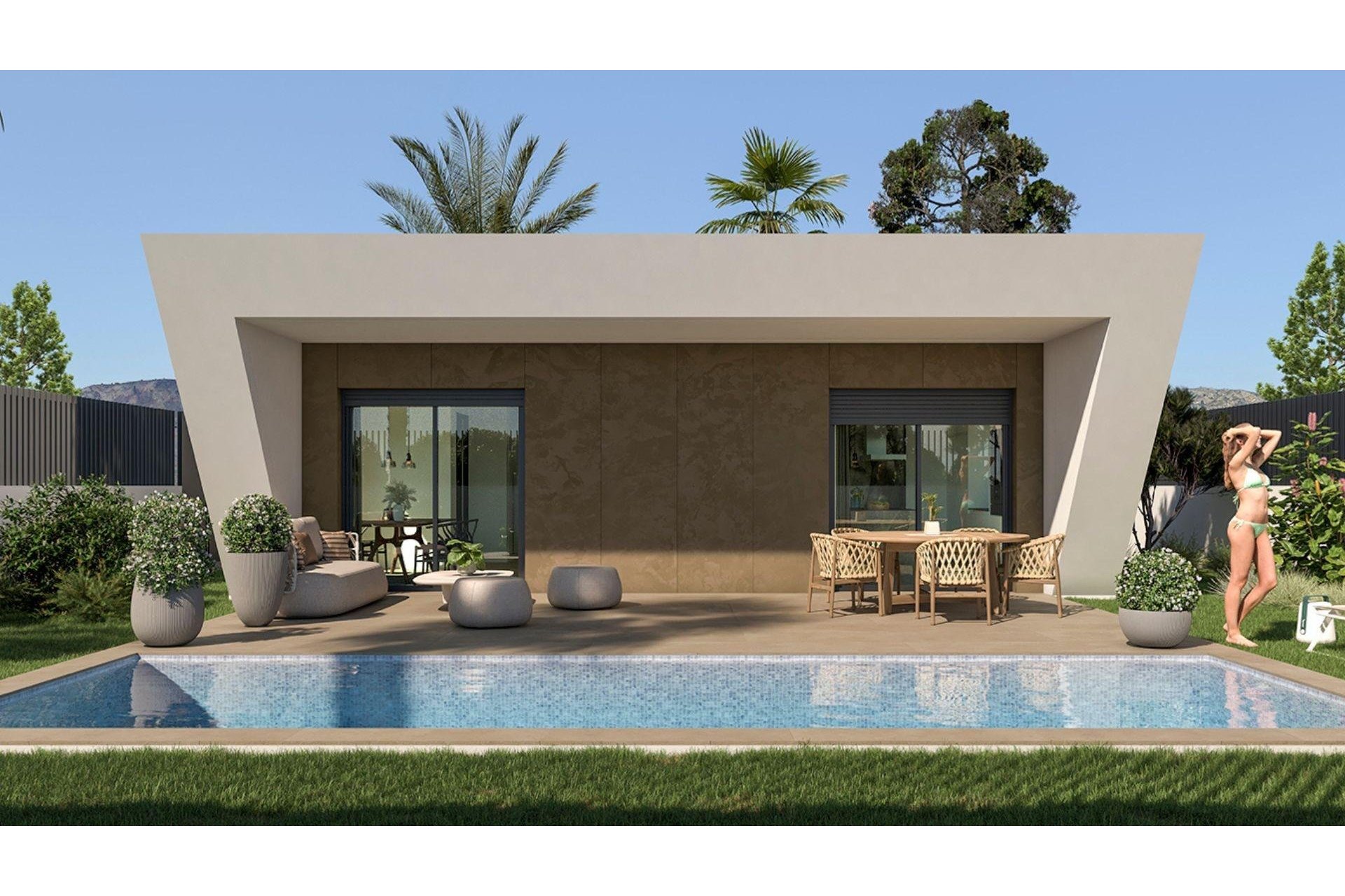 Obra nueva - Villa - Hondón de las Nieves - Urbaniz La Montañosa