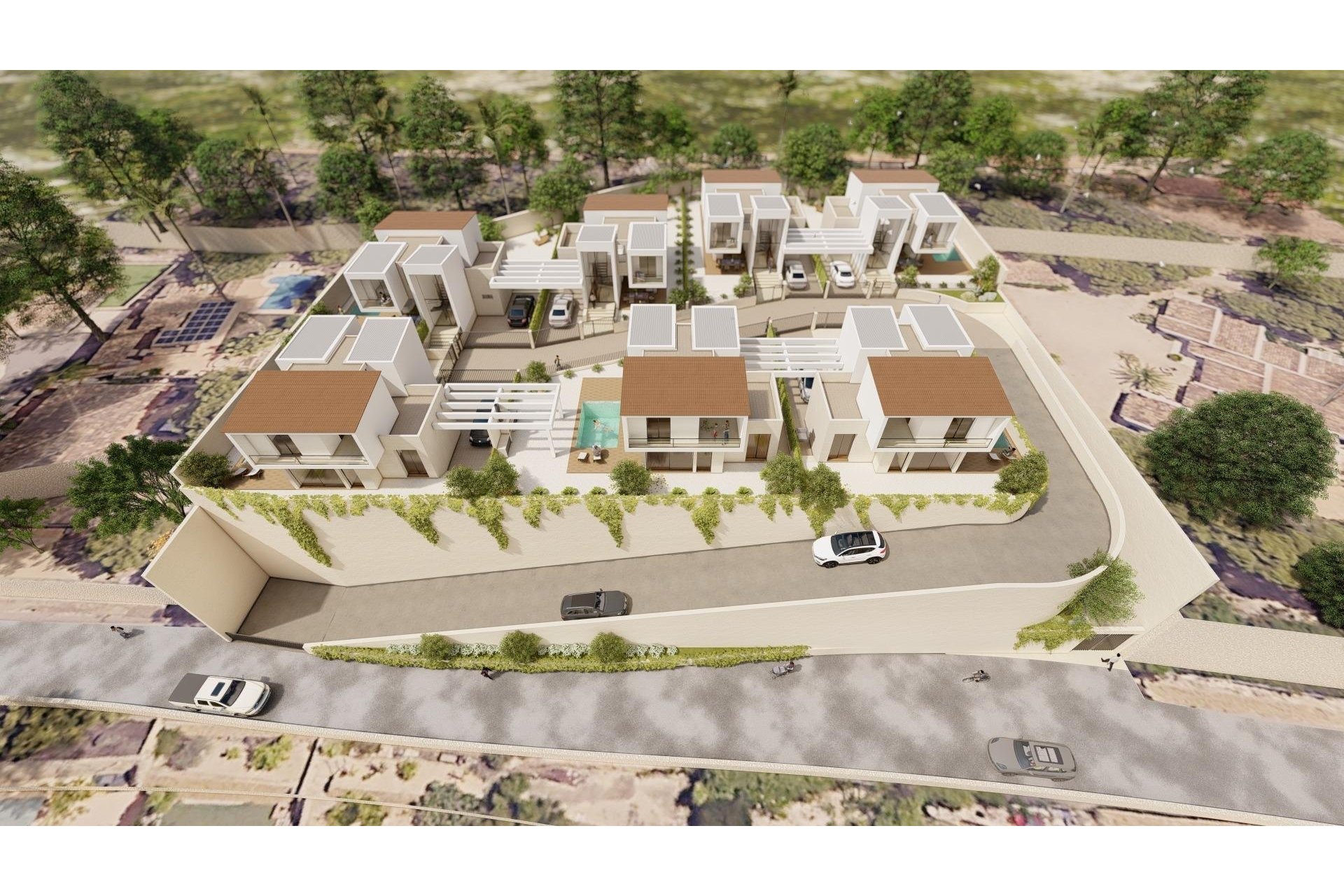 Obra nueva - Villa - La Nucía - Escandinavia