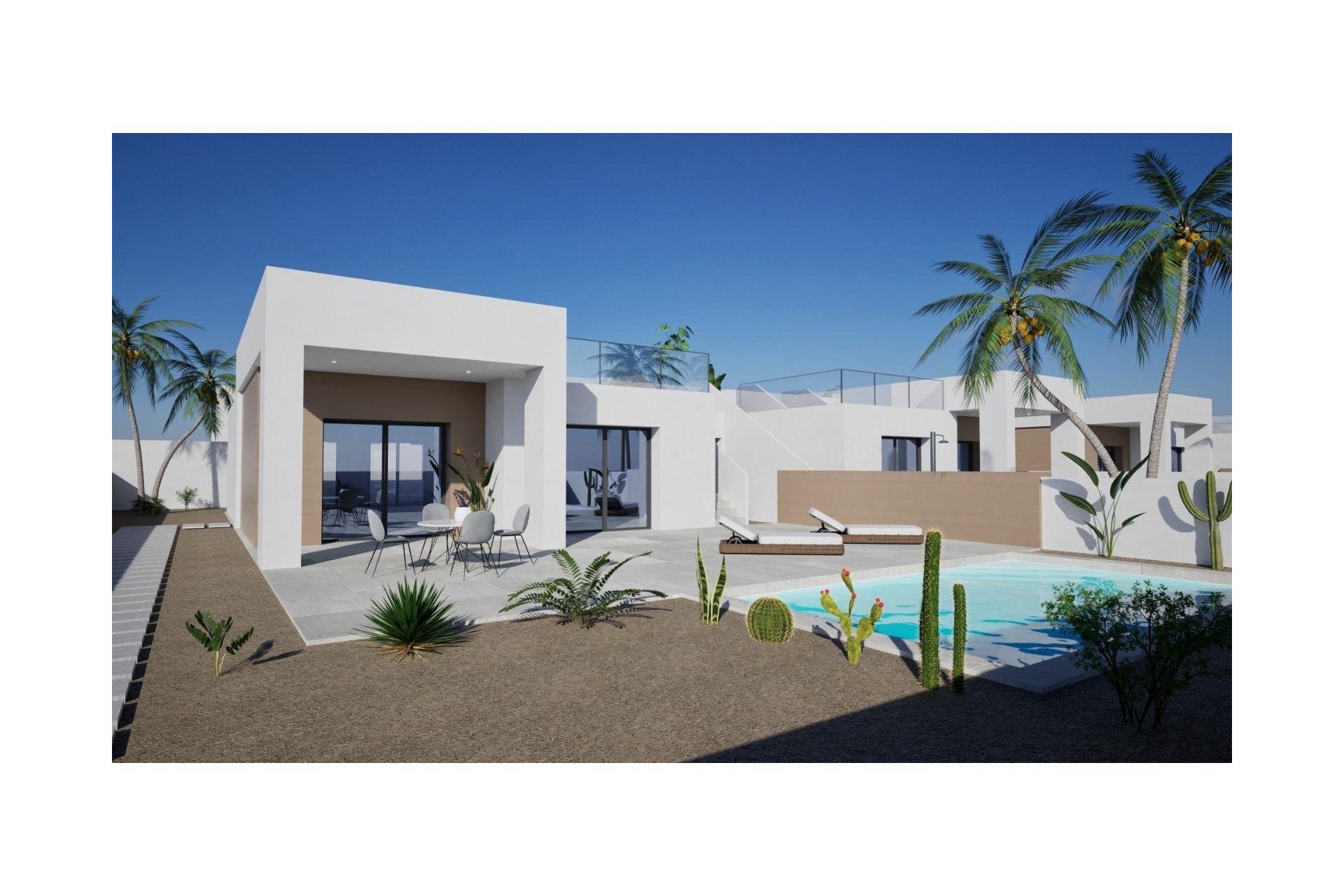 Obra nueva - Villa - La Romana - Villas de la Romana