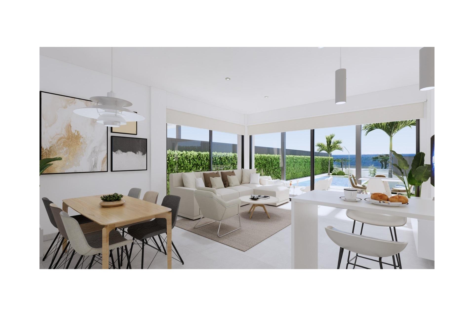 Obra nueva - Villa - Los Alcázares - Nueva Ribera