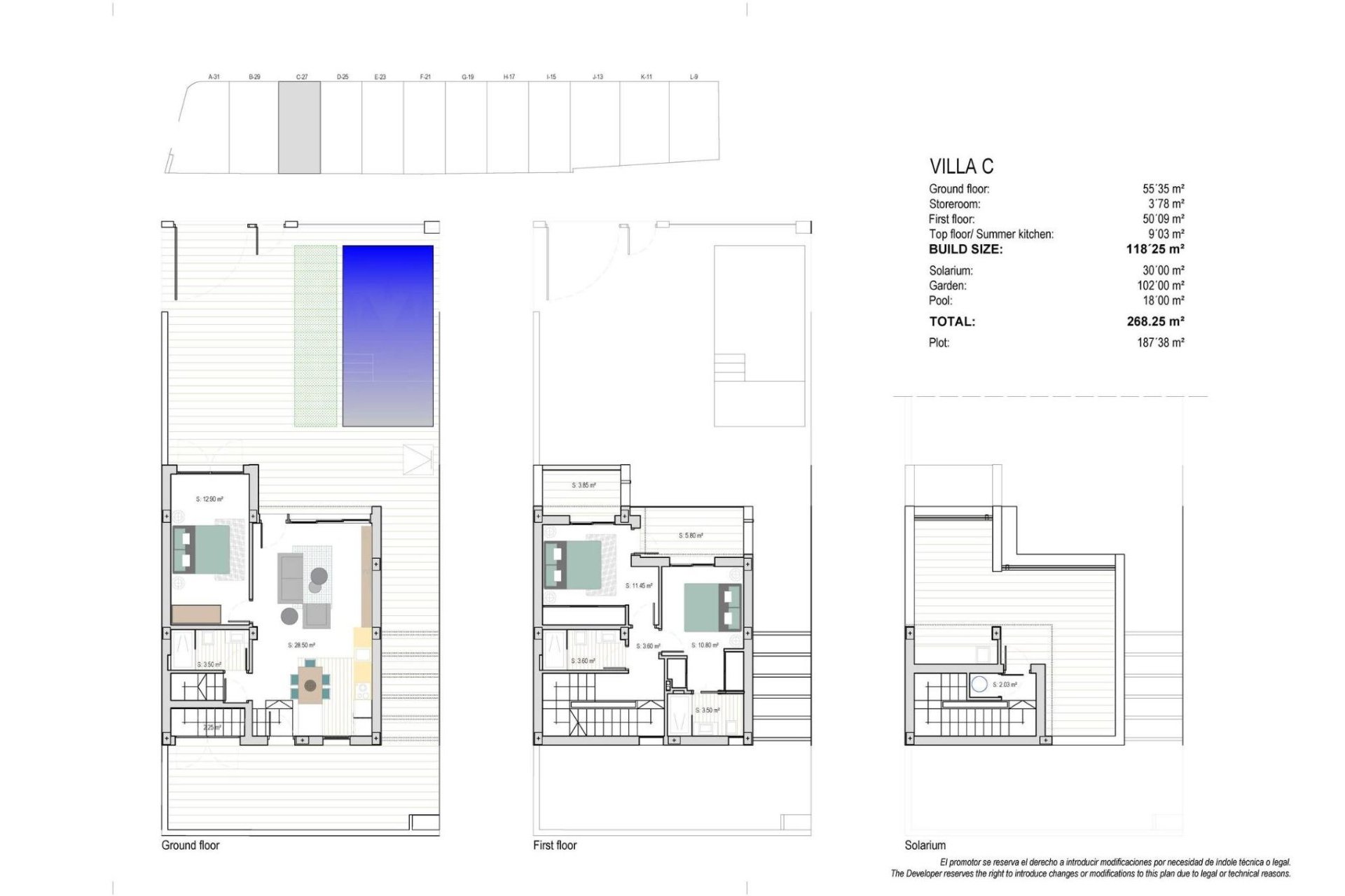 Obra nueva - Villa - Los Alcázares - Playa la Atascadera