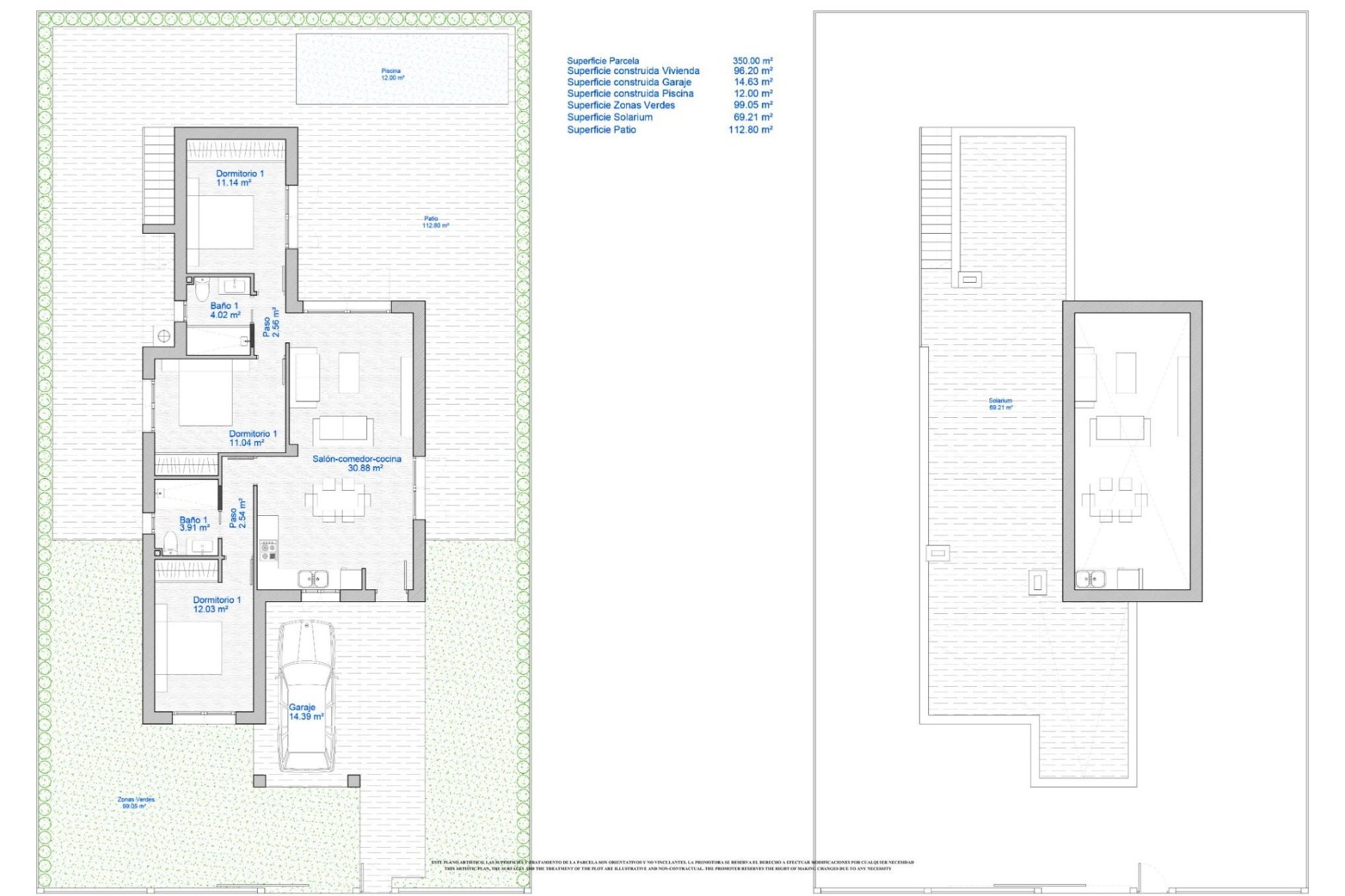 Obra nueva - Villa - Los Alcázares - Serena Golf