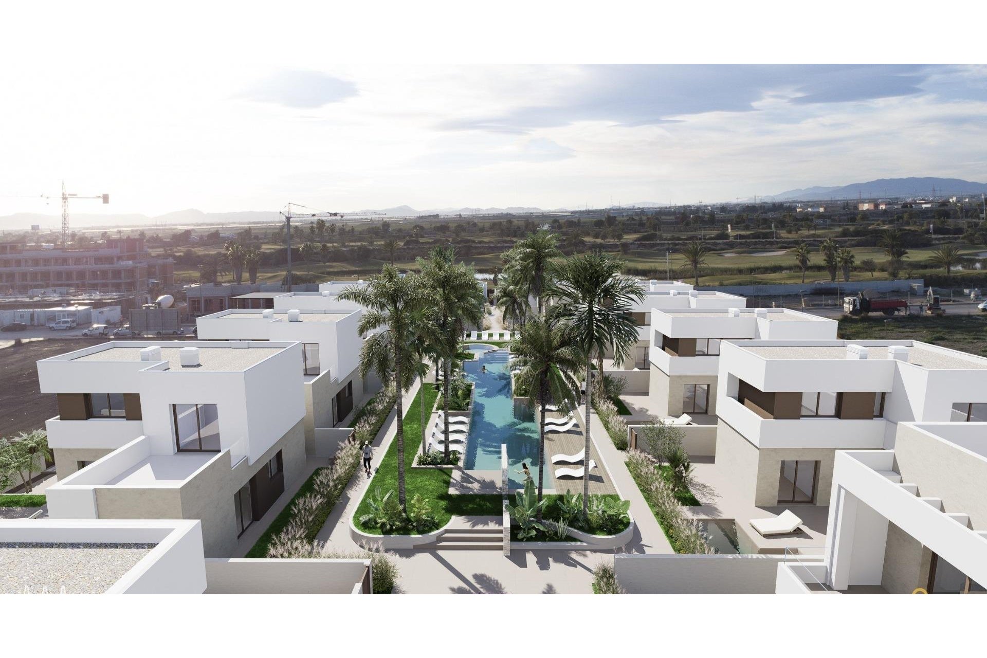 Obra nueva - Villa - Los Alcázares - Serena Golf