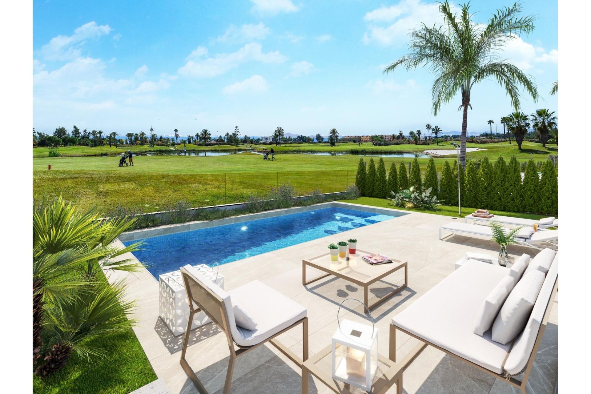 Obra nueva - Villa - Los Alcázares - Serena Golf