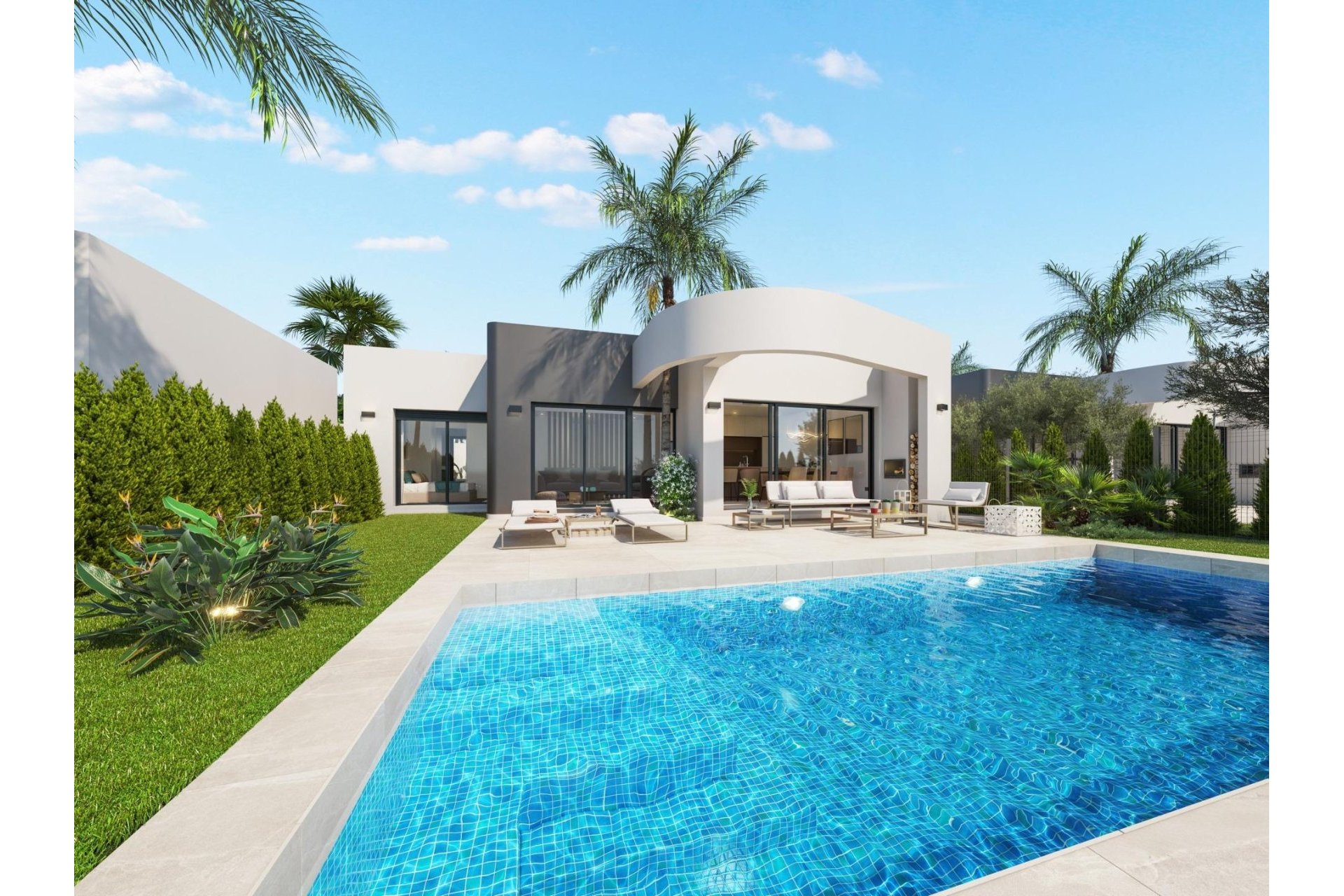 Obra nueva - Villa - Los Alcázares - Serena Golf