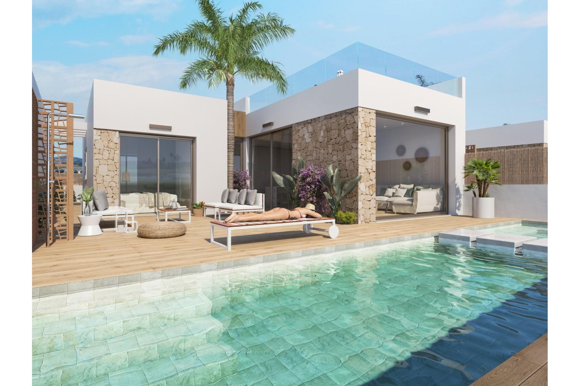 Obra nueva - Villa - Los Alcázares - Serena Golf