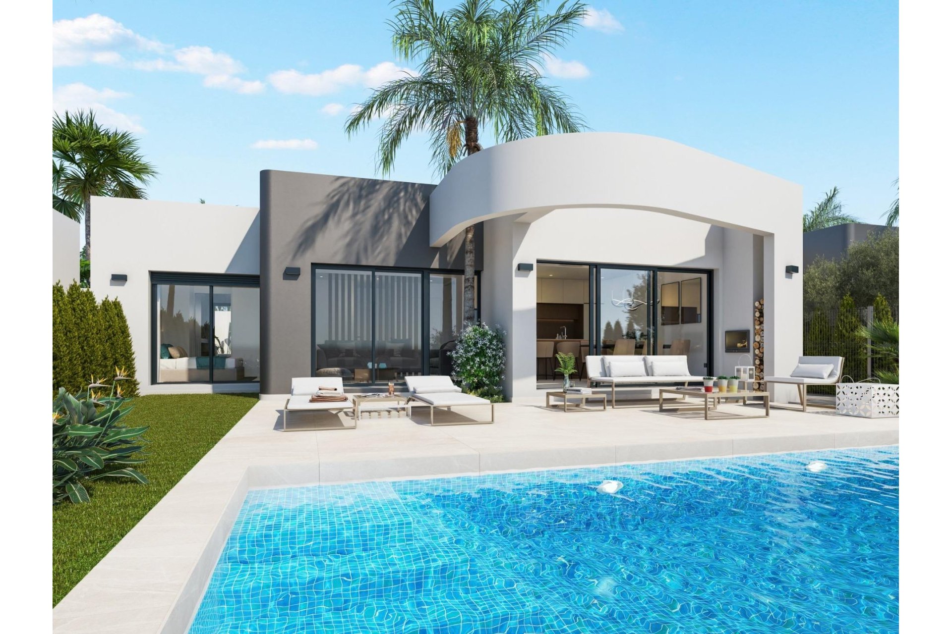 Obra nueva - Villa - Los Alcázares - Serena Golf